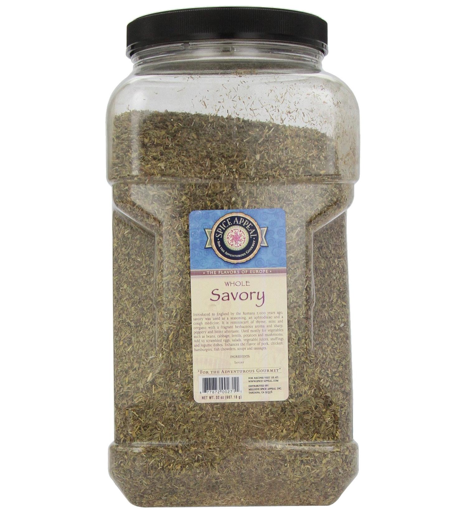 Spice Appeal Savory Whole, 2 lbs Savory Whole 32 Ounce