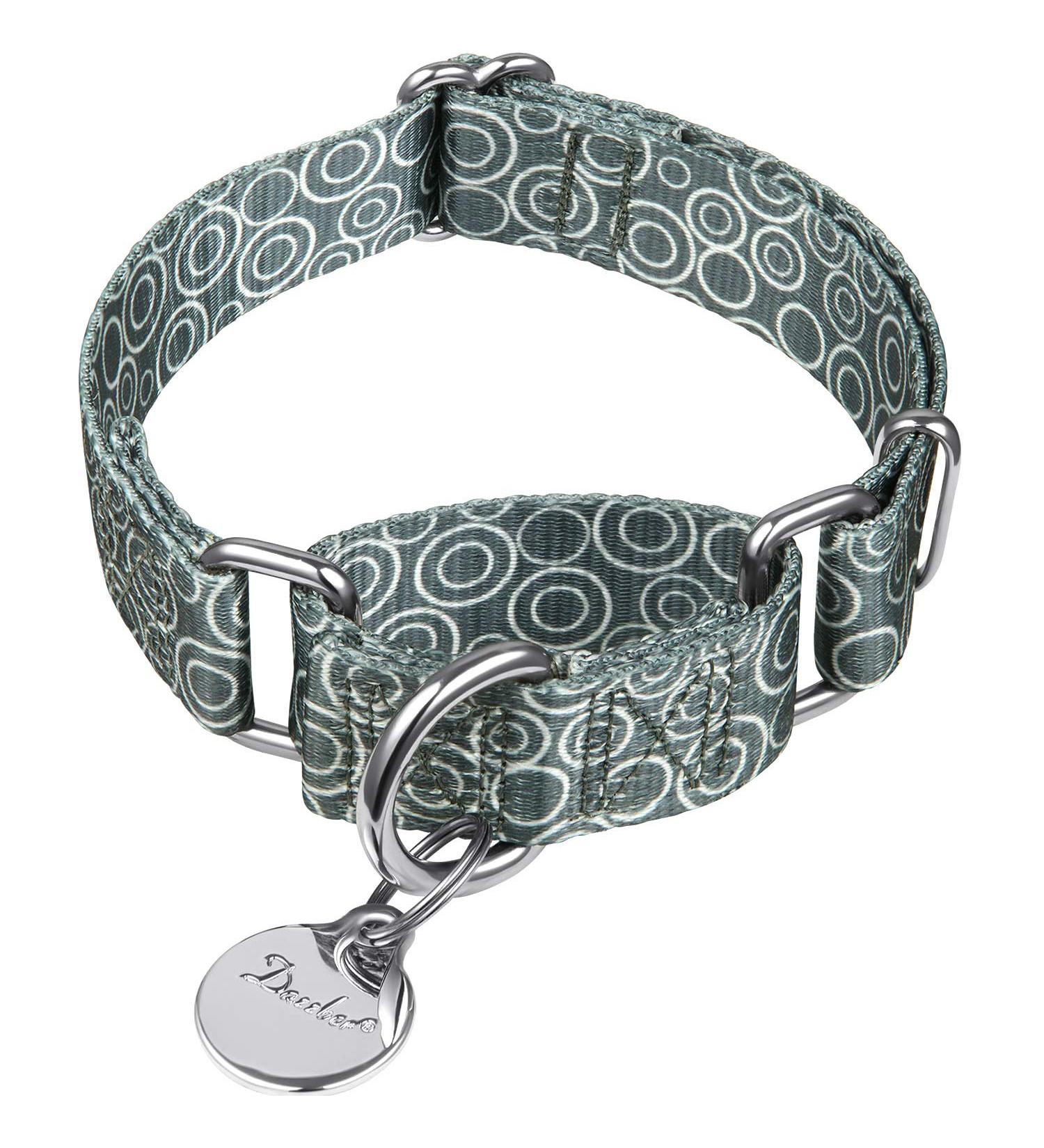 Then Martingale Collars for Dogs | Adjustable Heavy Duty Soft-Glatted | Large & Small | Warm Gray - K.R.K - Buy Online on GoSupps.com