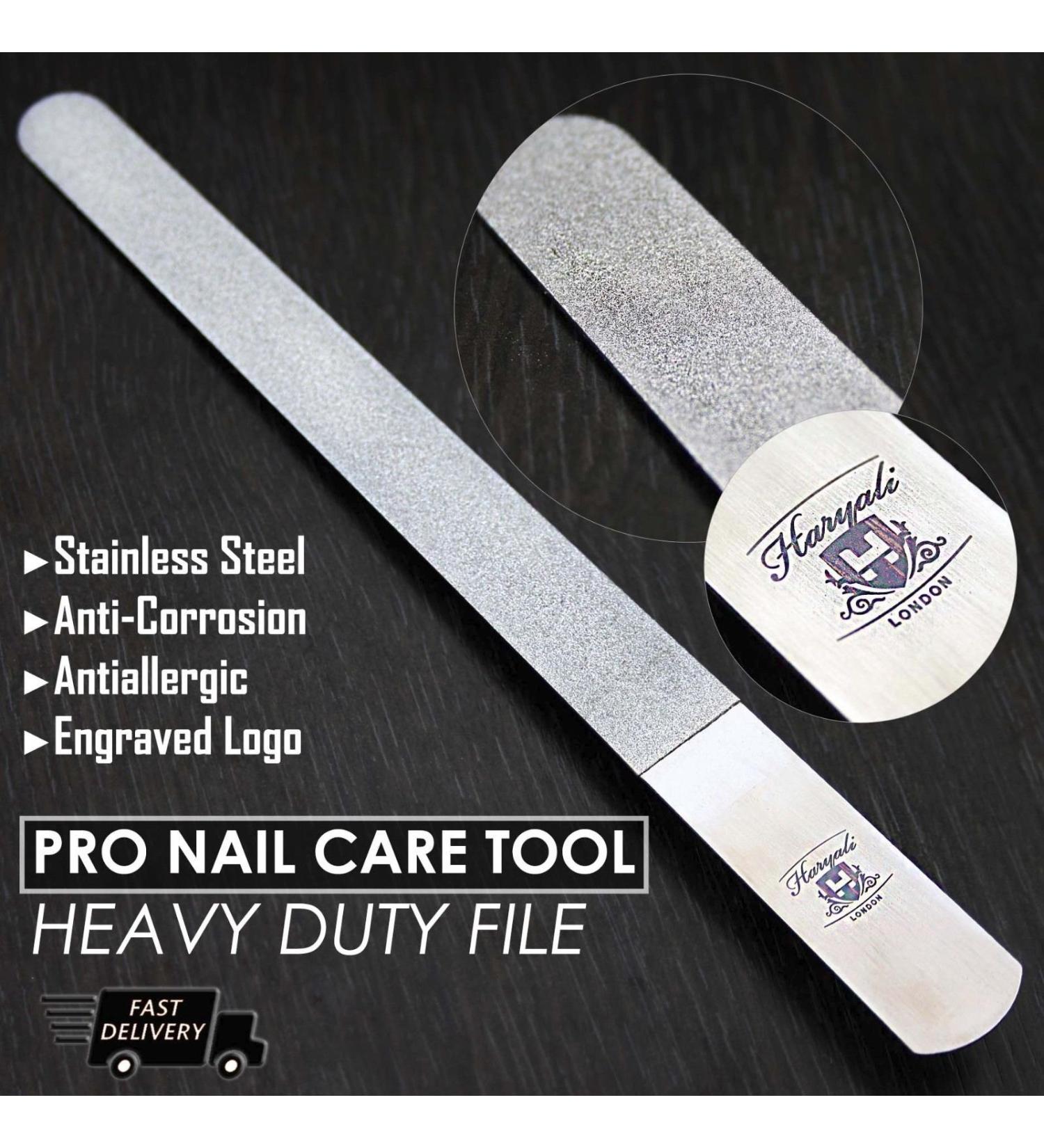 Quality Diamond Deb Nail File & Footdresser Double Sided Diamond Coating - Podiatry Foot Care Instrument - 20cm - Buy Online on GoSupps.com