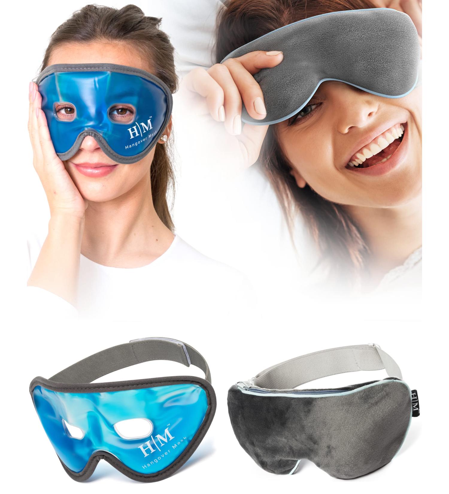 Microwave Activated Warm Eye Compress for Dry Eyes, Blepharitis & Stye Treatment - Reusable Gel Mask for Puffy Eyes, Dark Circles & Hangovers - Buy Online on GoSupps.com