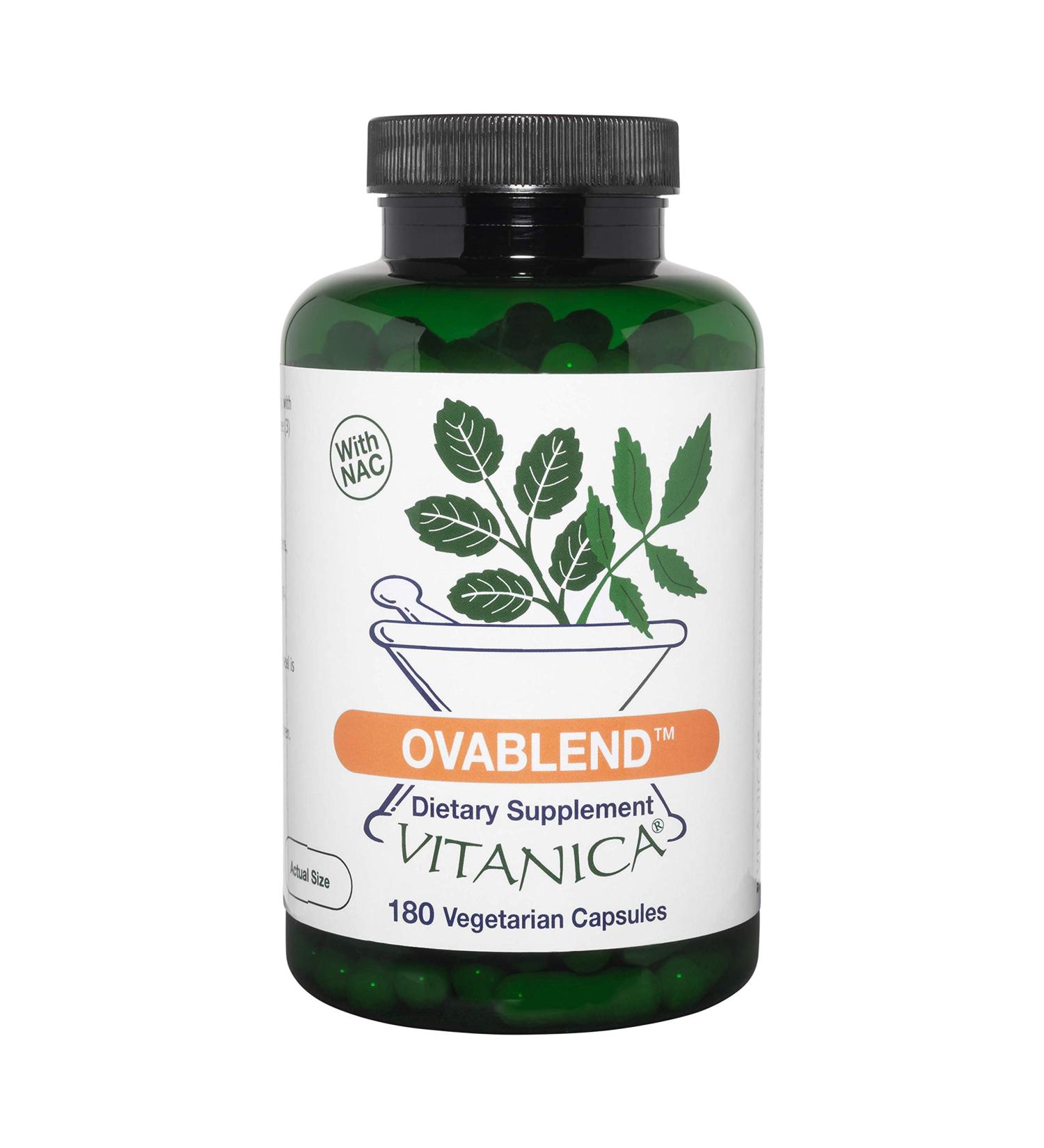 Vitanica Ovablend Hormone Balance Support Vegan 180 Capsules - Buy Online on GoSupps.com