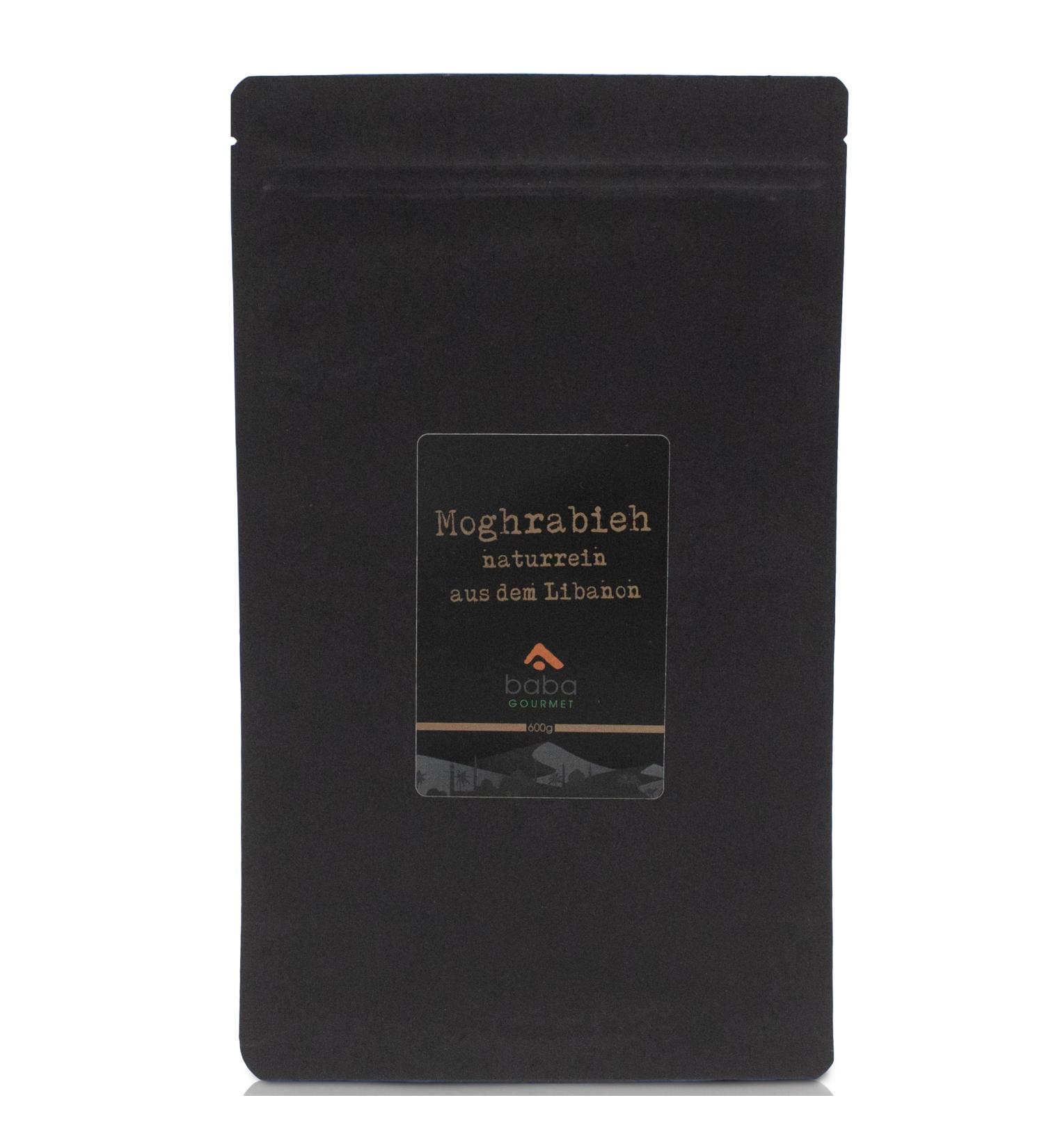 Baba Gourmet Original Moghrabieh Couscous Pearls 600g - 100% Natural Lebanese Kuskus for Traditional Dishes - Whole Grain Semolina - Buy Online on GoSupps.com