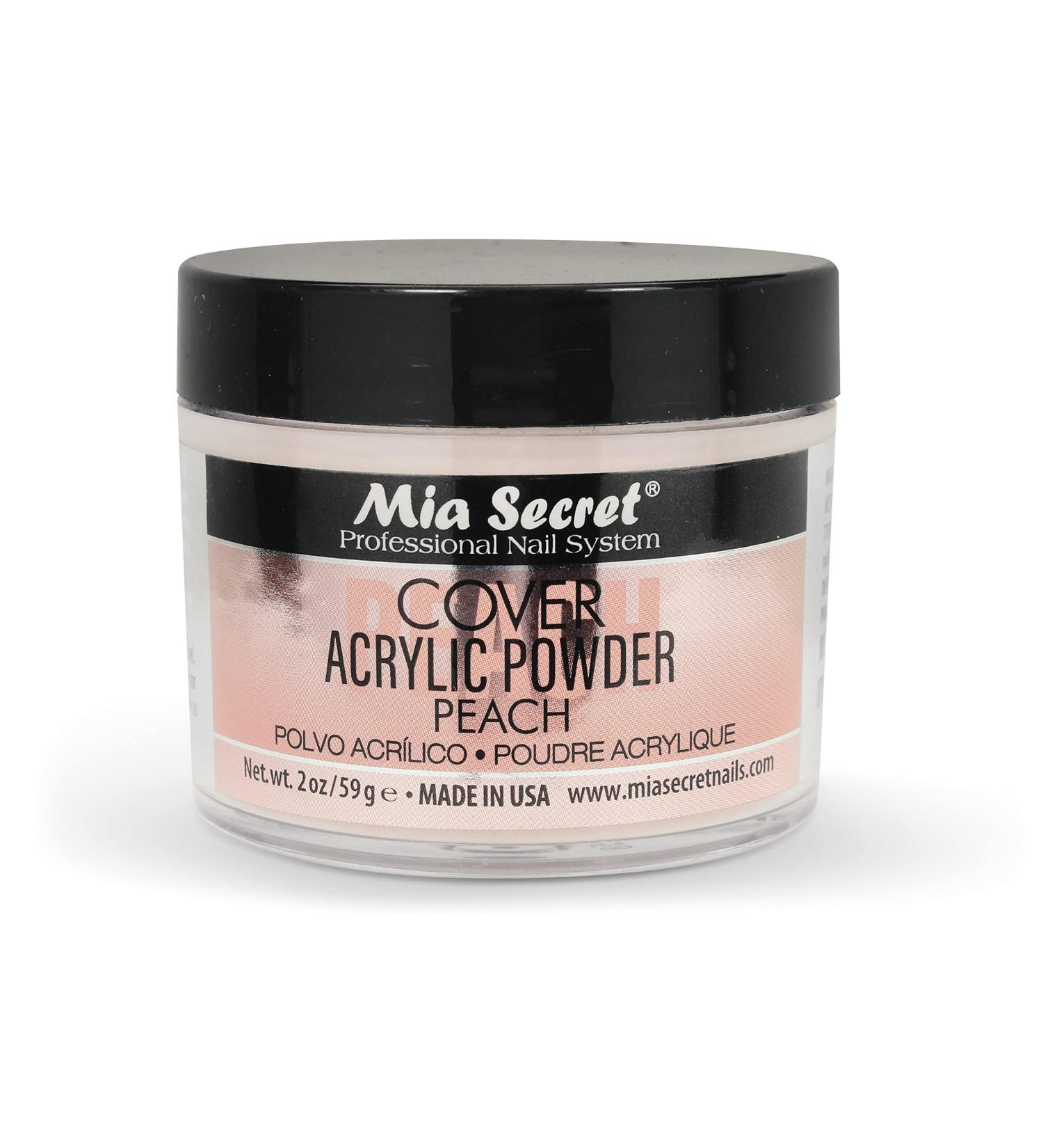 Mia Secret Acrylic Powder Cover Peach 2 oz. - Professional Nail enhancement | Shop Now - Buy Online on GoSupps.com