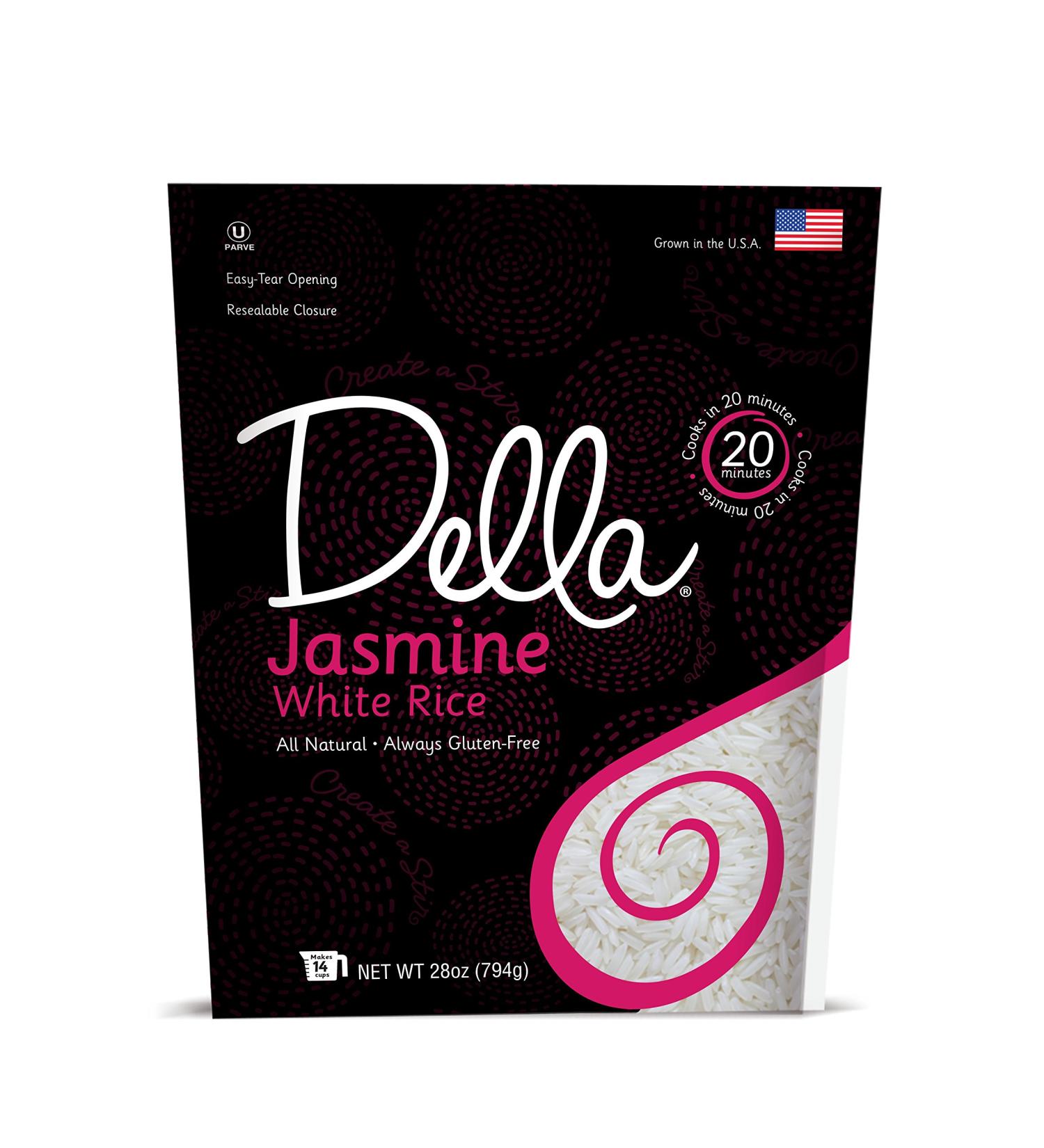 Buy Della Jasmine White Rice 28 Oz | Premium Quality, Aromatic Flavor - Buy Online on GoSupps.com
