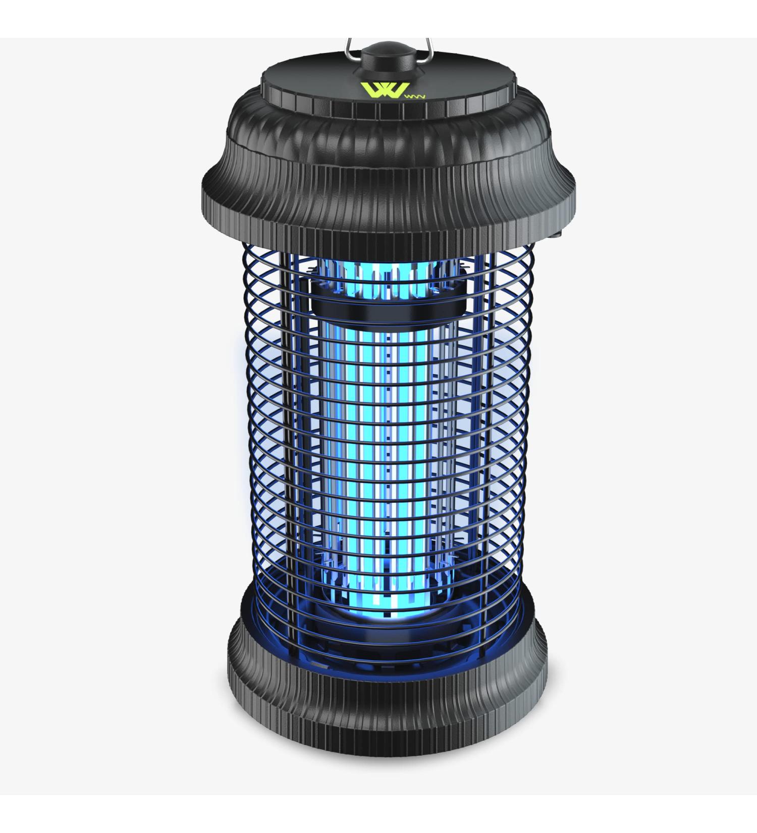 Outdoor Bug Zapper 1600V Electric Mosquito Zapper 19W Electronic Light Bulb Lamp for Outdoor and Indoor(Metal+Plastic) Metal Plastic - Buy Online on GoSupps.com
