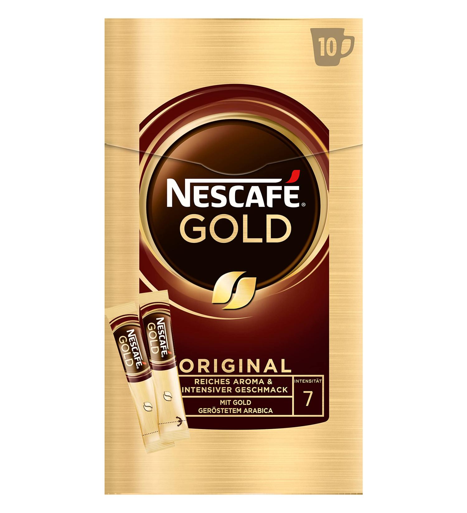 Nescaf - B tonnets d'Or d'Or (Instant Coffee) | Poids Total 20 grams - Buy Online on GoSupps.com