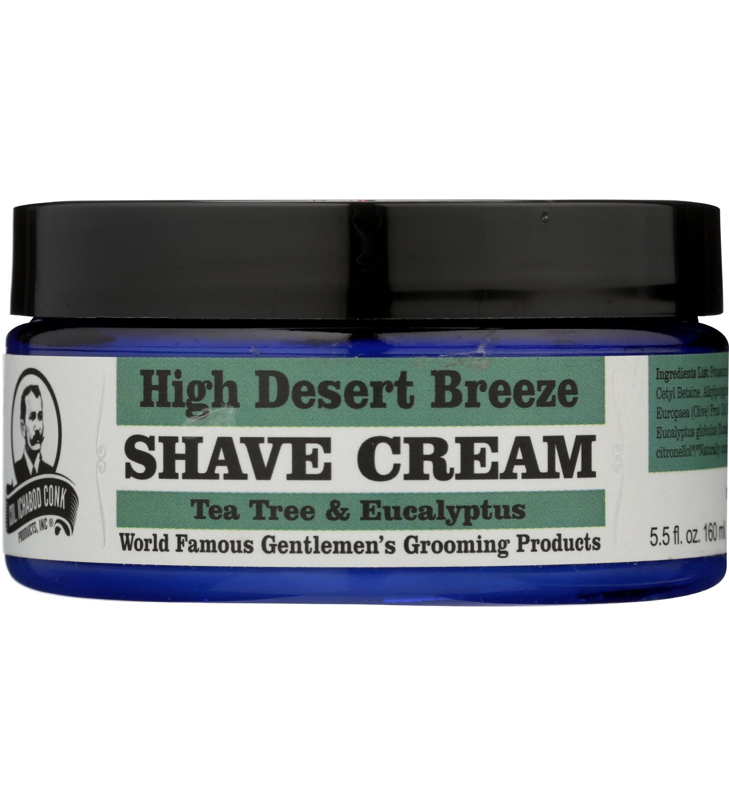 Colonel Conk High Desert Breeze Shave Cream 5.5 oz | Premium Shaving Cream for a Smooth Refreshing Shave - Buy Internationally - Buy Online on GoSupps.com