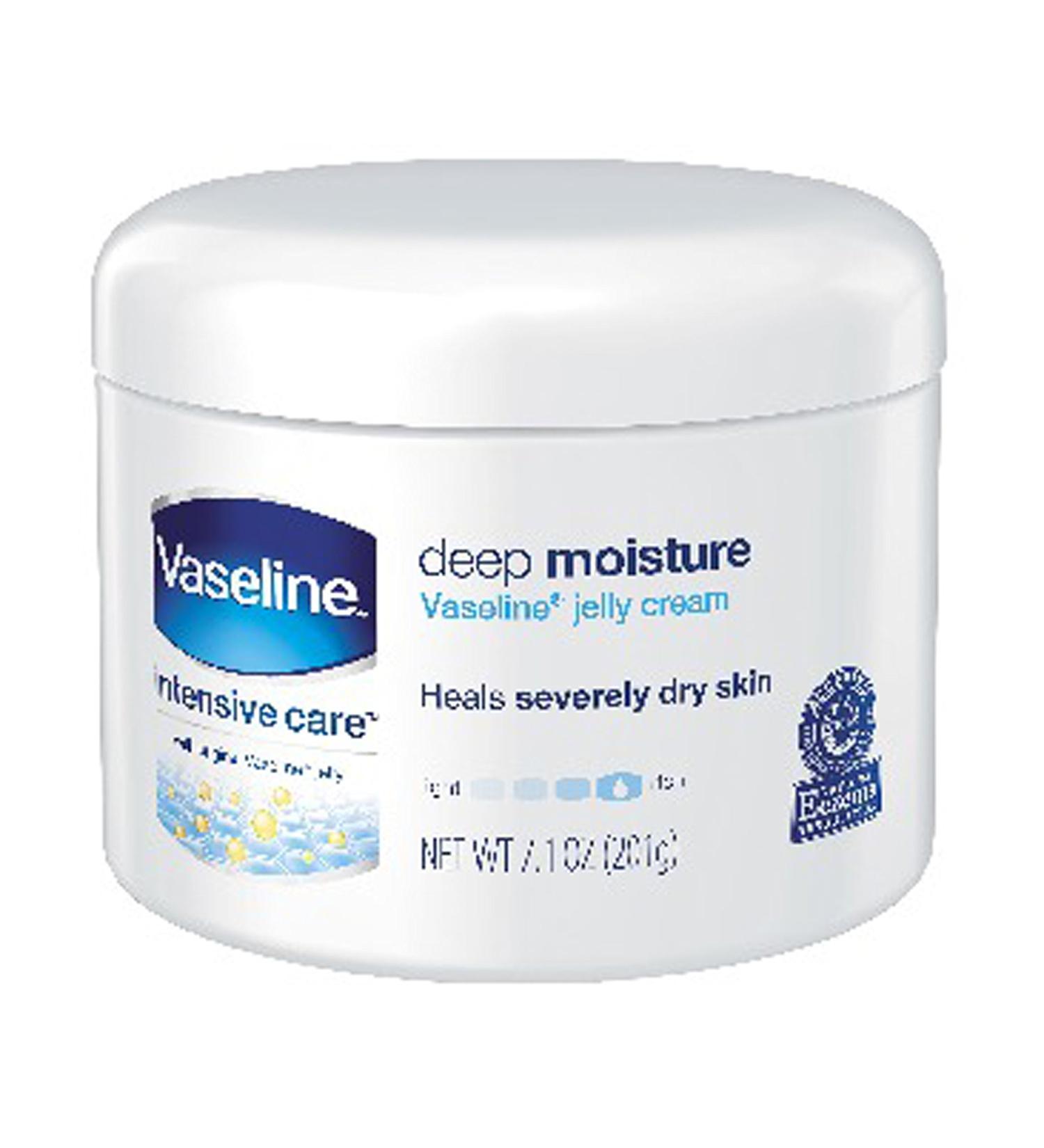 Vaseline Intensive Care Petroleum Jelly Deep Moisture 7.1 oz - Hydrating Skin Protectant - Buy Online on GoSupps.com