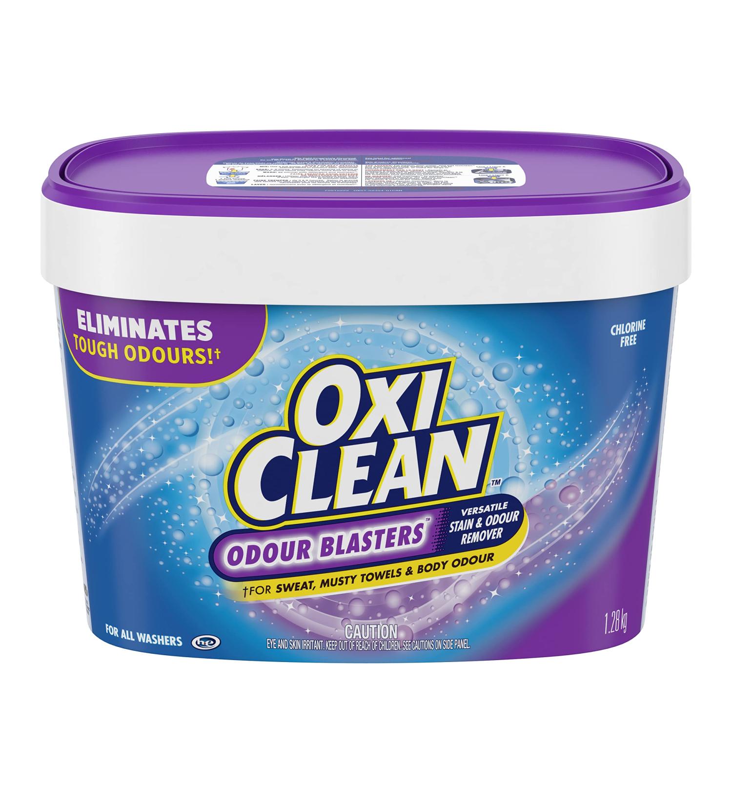 OxiClean Odour Blasters Versatile Stain Remover Powder For Household & Laundry 1.28-kg Laundry Detergent - Buy Online on GoSupps.com