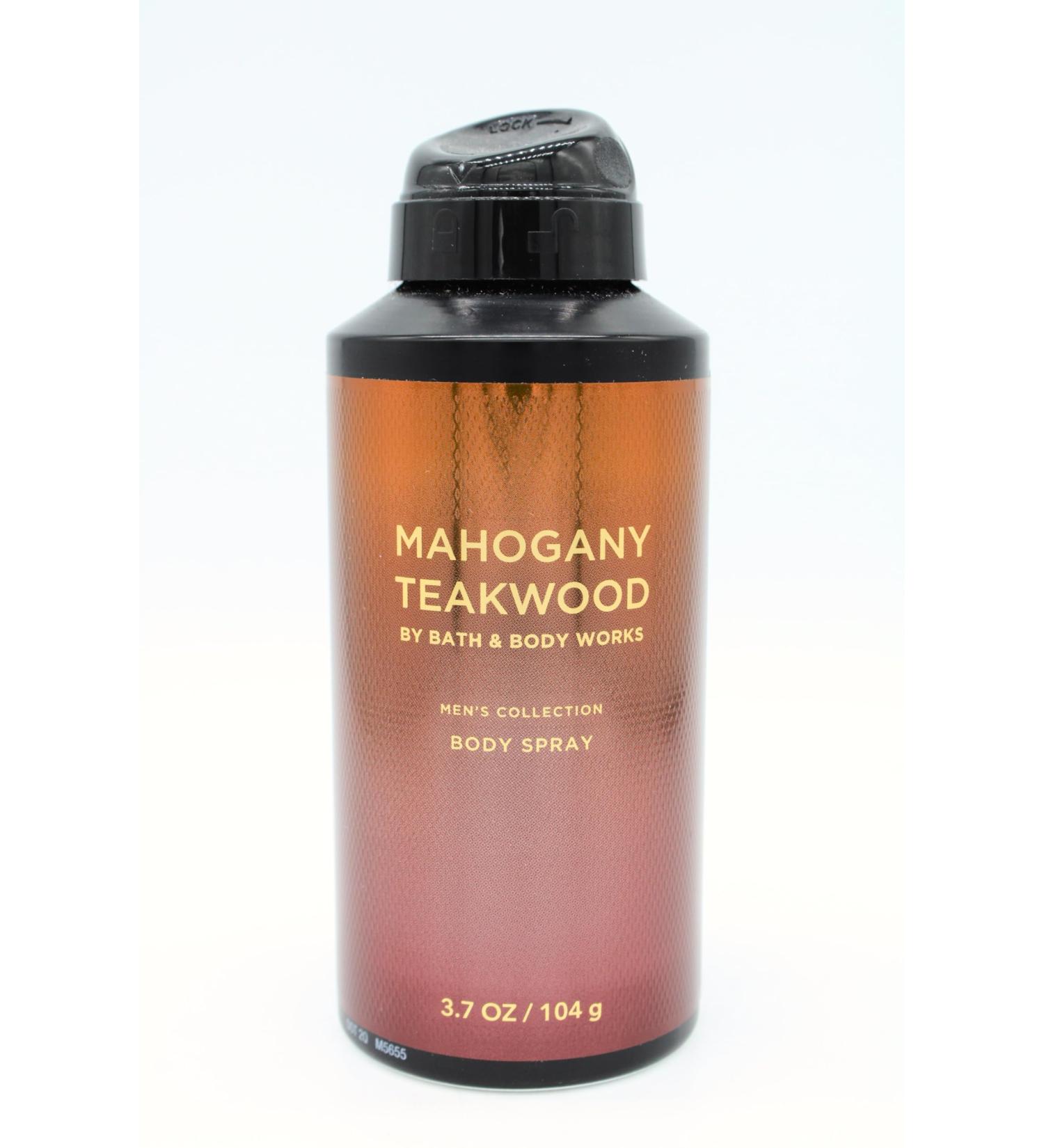 Mahogany Teakwood BBW Bath and Body Body Spray 3.7 oz