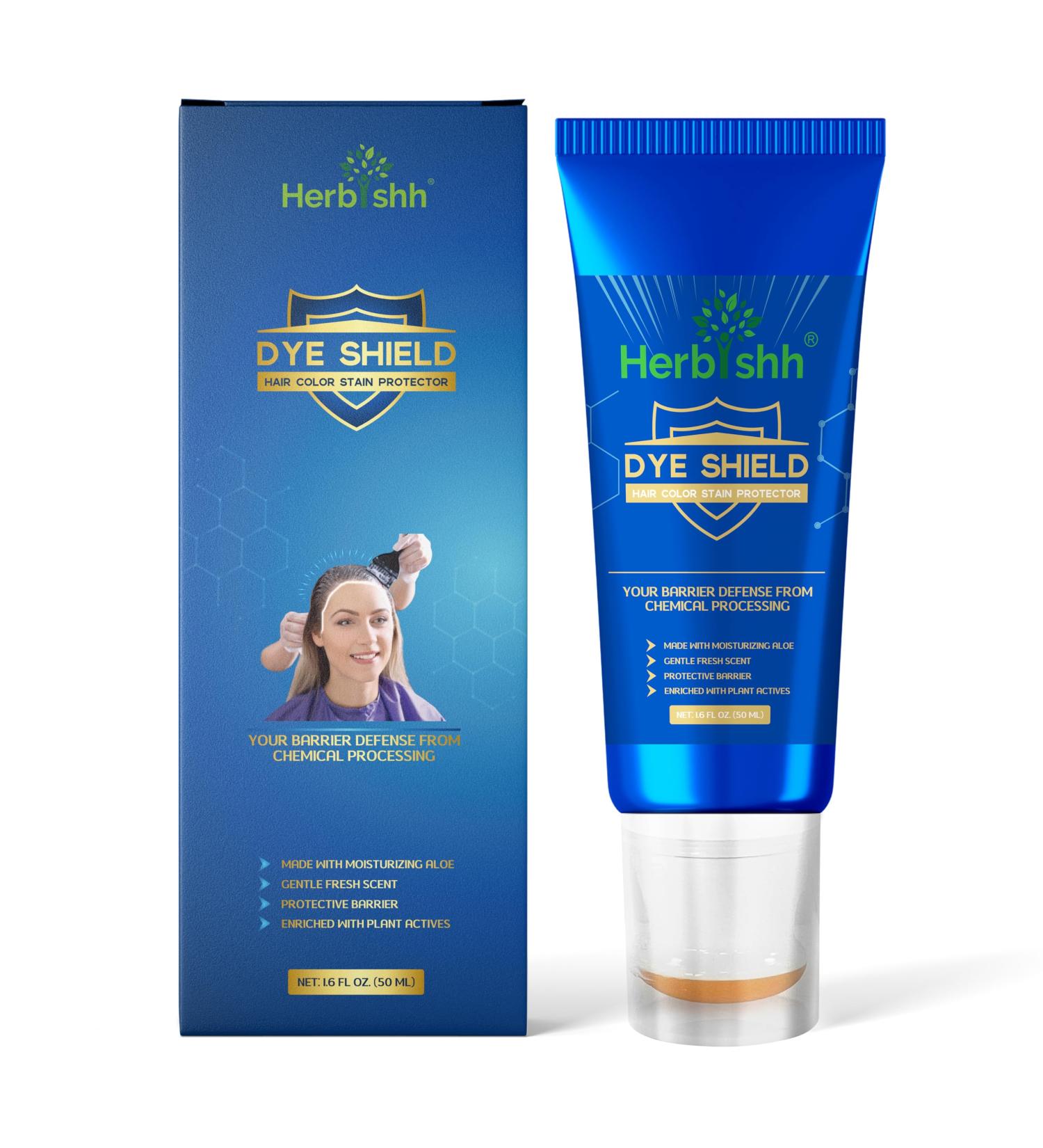 Herbishh Hair Color Stain Protector | Natural Dye Shield & Skin Defender Cream | Gentle Moisturizing Barrier for Hair Coloring - Buy Online on GoSupps.com