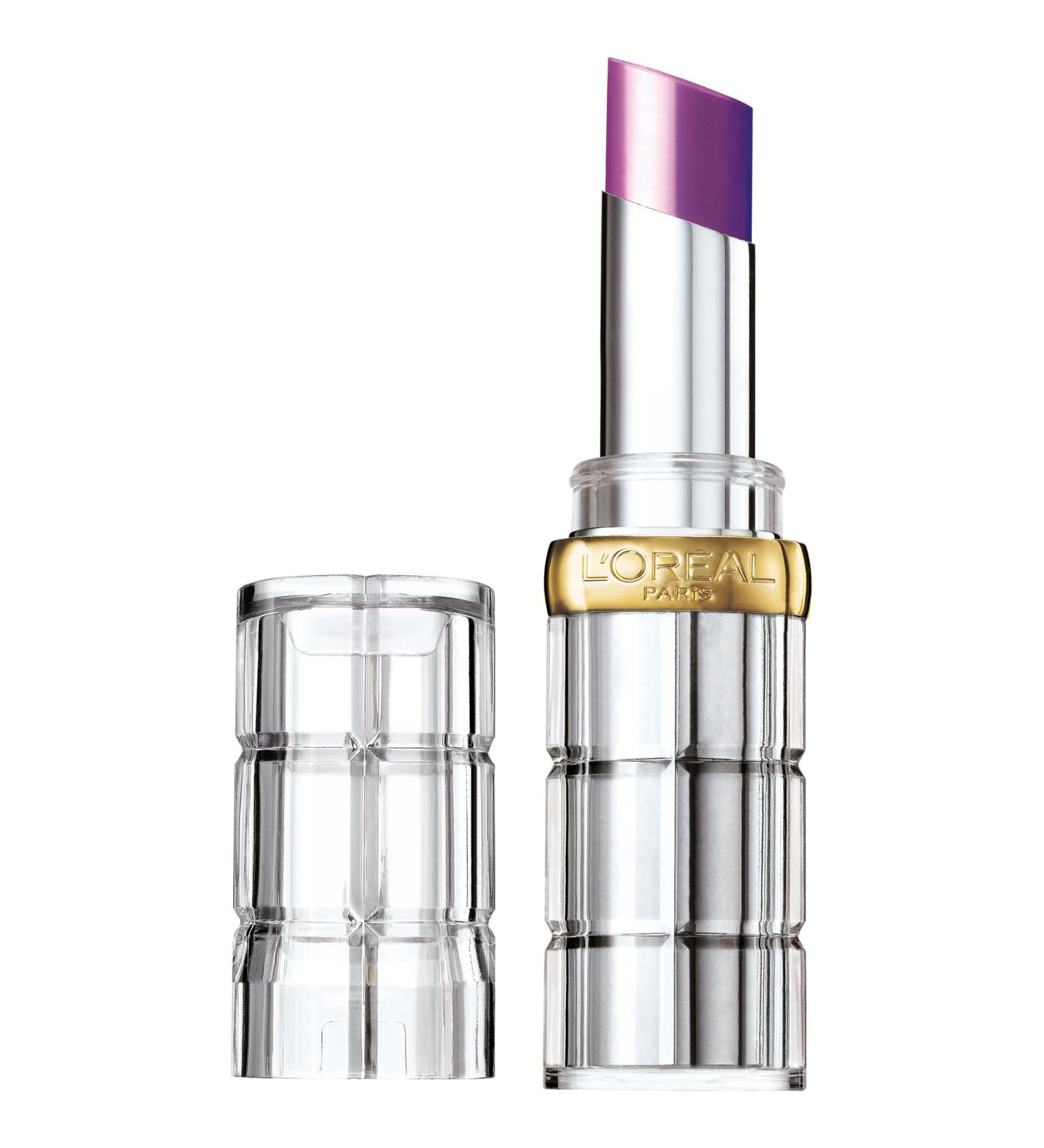L'Oreal Paris Colour Riche Shine Lipstick Splendid Blackberry 0.1 oz - Long-Lasting Lip Color - Buy Online on GoSupps.com