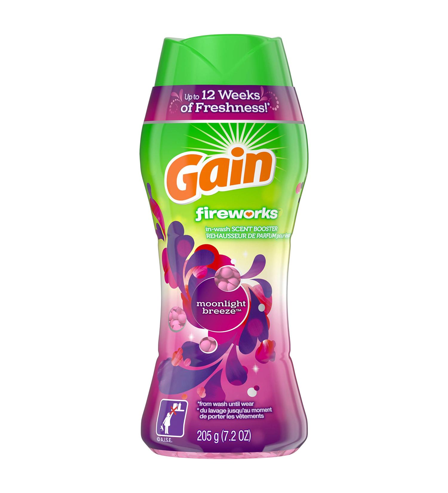Buy Gain Fireworks Moonlight Breeze In-Wash Scent Booster Beads 7.2 oz | Best for Fresh Laundry | International Shipping Available - Buy Online on GoSupps.com