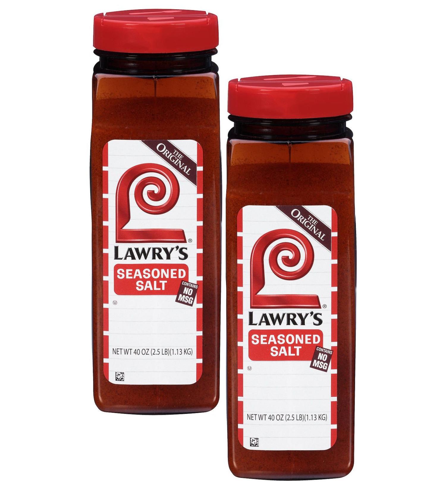  Lawry's Lawry's Seasoned Salt - 40oz Container (Pack of 2) - Buy Online on GoSupps.com