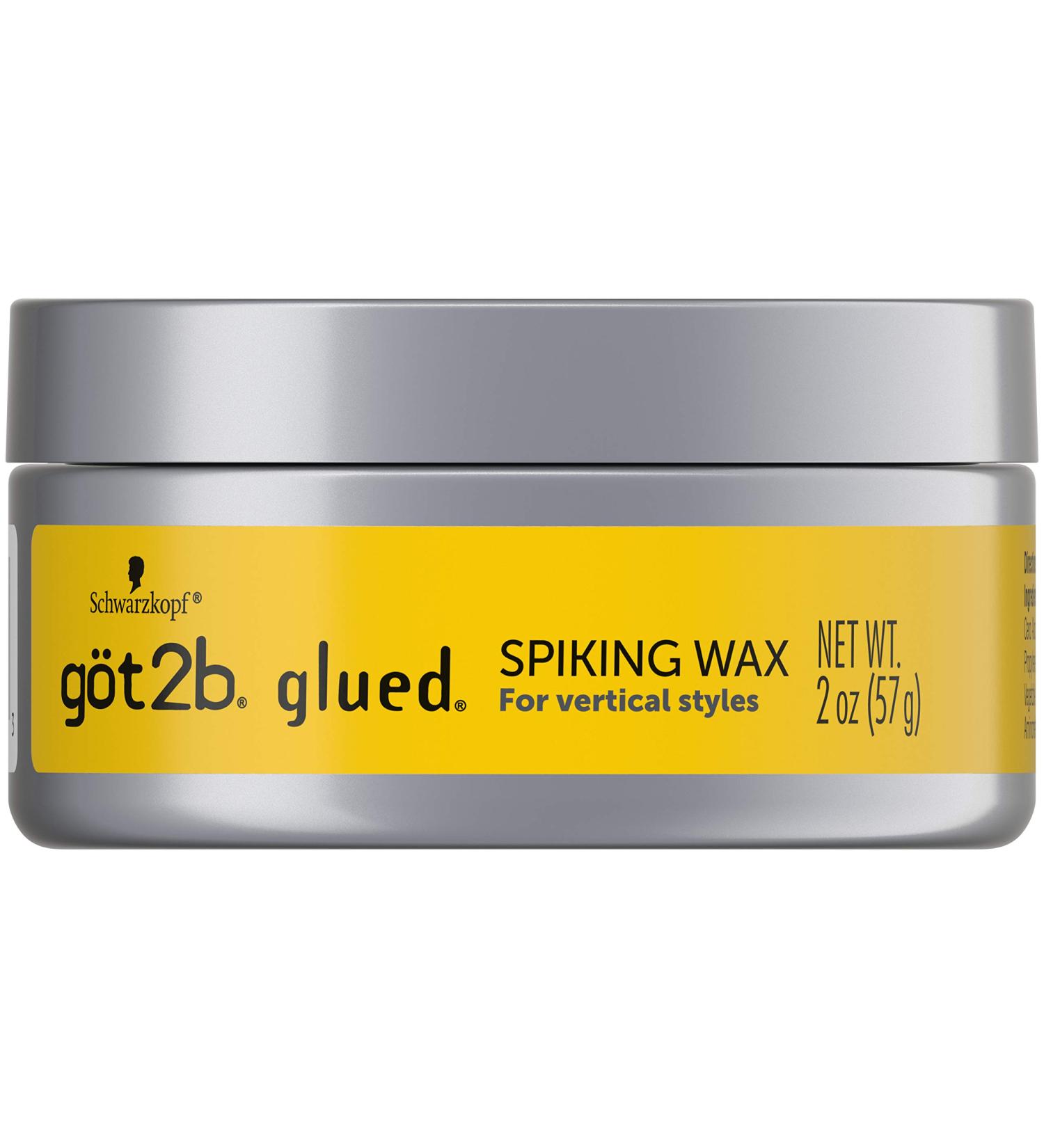 Got2b Glued Spiking Hair Wax 2 oz - Fierce Holding Power - Buy Online on GoSupps.com