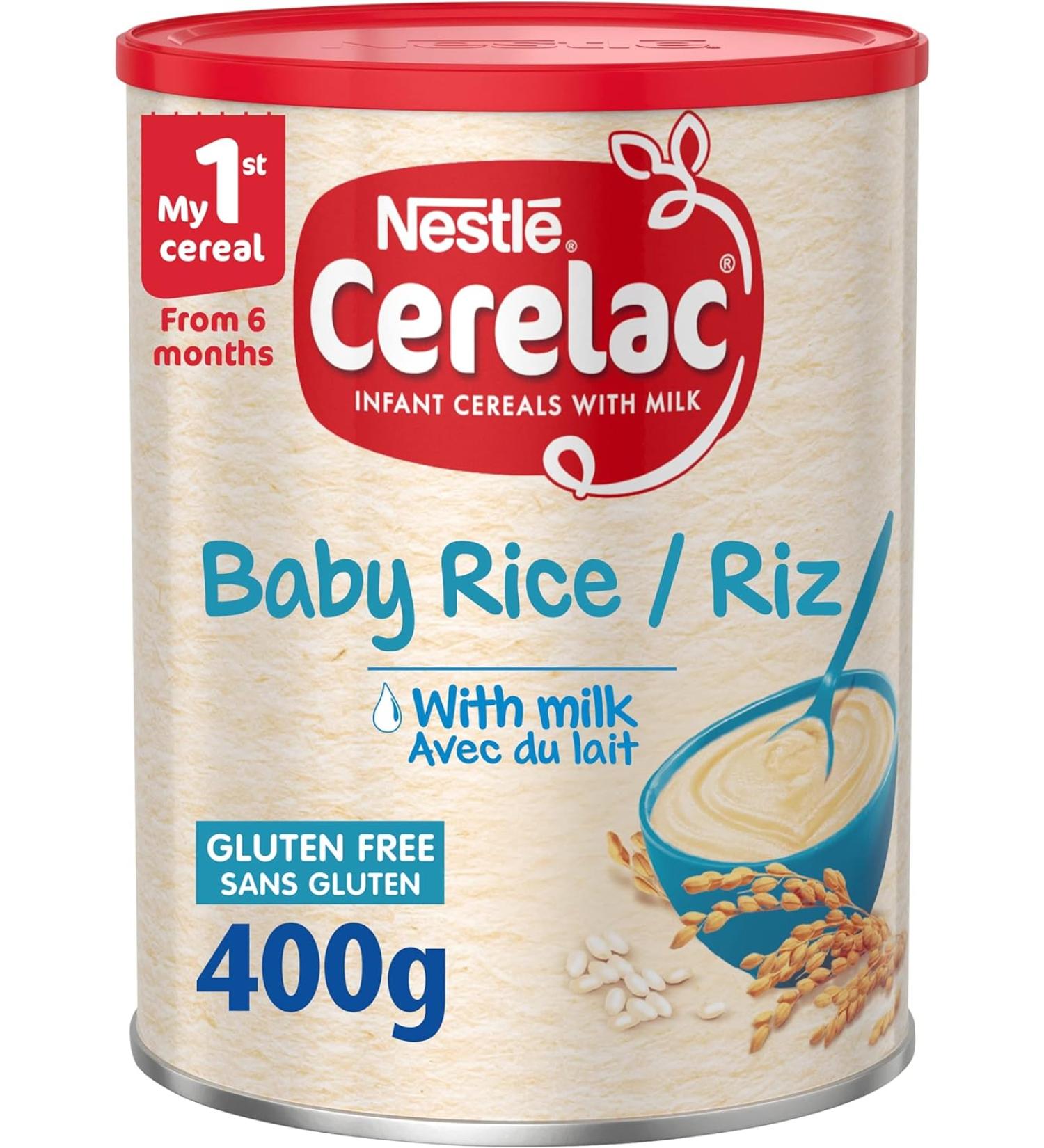 Cerelac Rice with Milk Infant Cereal 6 months - 14.1 Oz - Buy Online on GoSupps.com