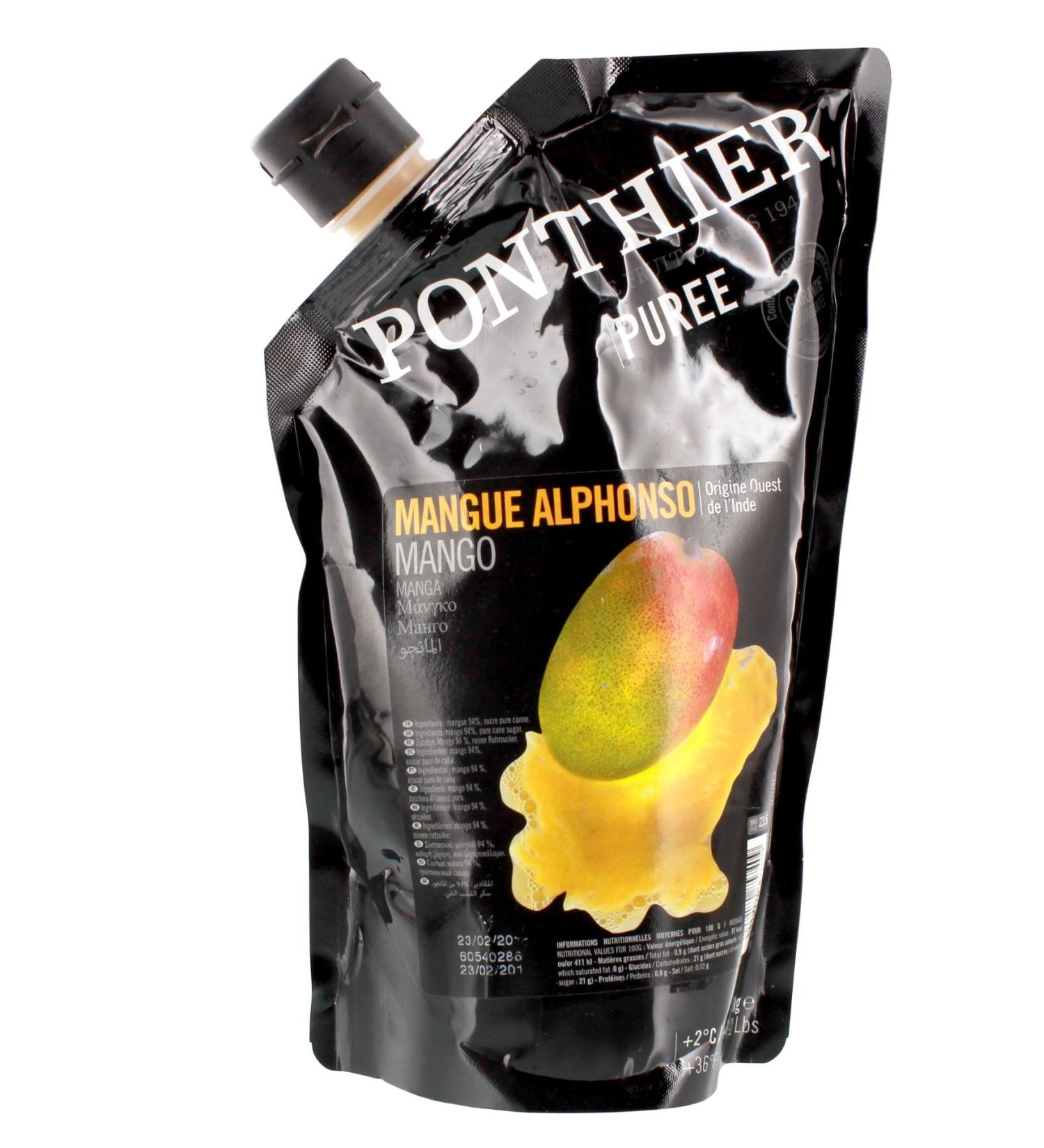 Puree mango 9% sugar 1 kg