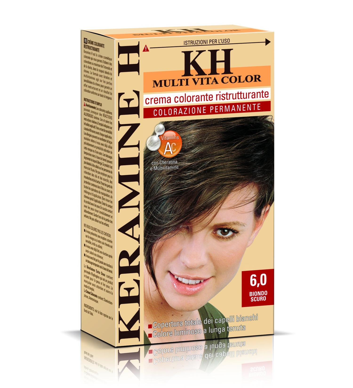  Keramine H Keramine H Restructuring Cream Dark Blonde 3 x 110 ml Total 330 ml - Buy Online on GoSupps.com