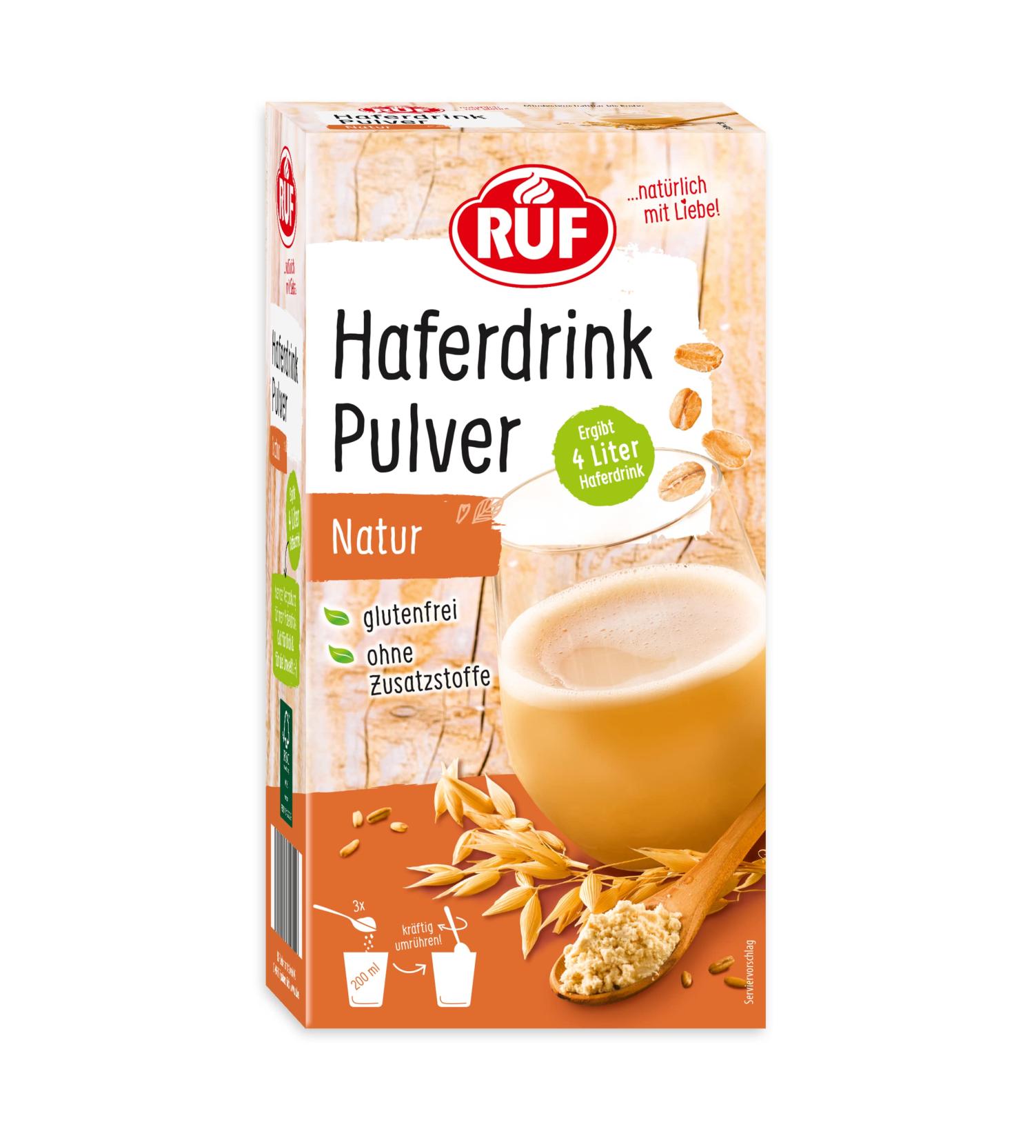 Buy Vegan Oat Drink Powder - Gluten-Free Oat Milk Alternative for Smoothies Coffee & Porridge - 400g Natural Herbal Drink - Buy Online on GoSupps.com