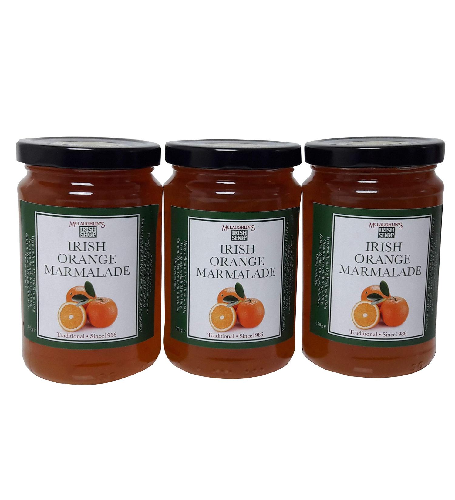 McLaughlin's Irish Shop Irish Orange Marmalade 370g