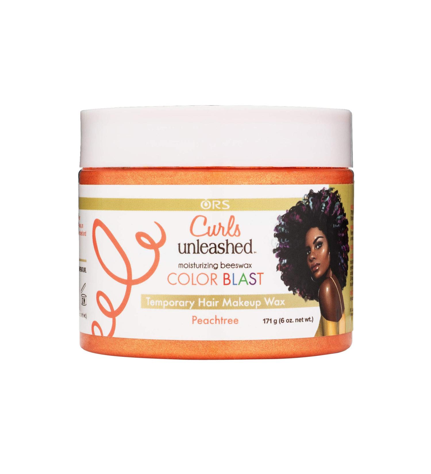 Color Blast Temporary Hair Makeup Wax - Peachtree | Vibrant Peach Hair Color - Buy Online on GoSupps.com