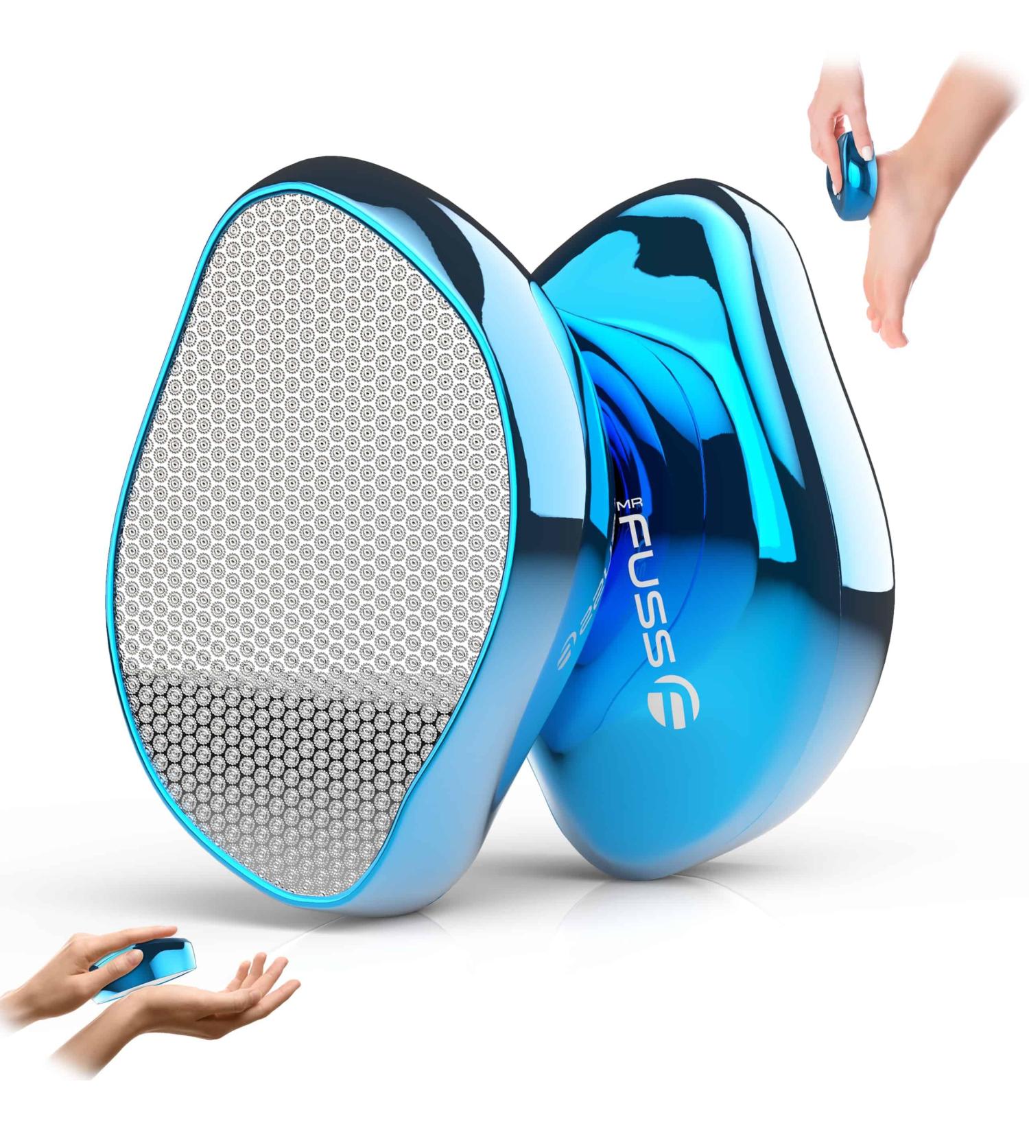 Mr. Fuss Nano Glass 2-in-1 Corneal Remover File - Safe & Fast Wet & Dry Solution for Velvet Soft Baby Feet - Buy Online on GoSupps.com