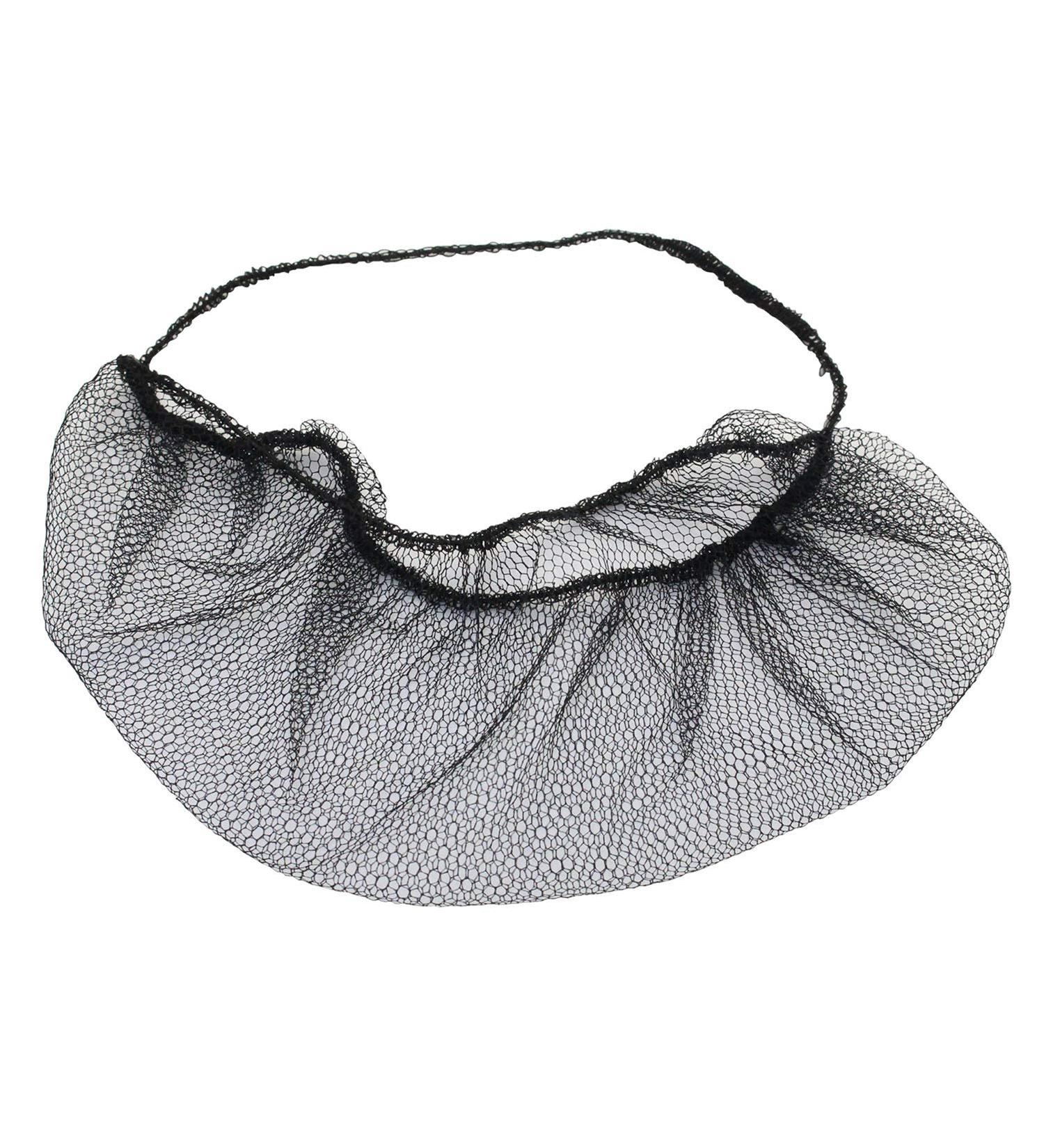 ELEGANTLIFE 300-Piece Disposable Nylon Beard Protector Nets | Latex-Free | Black Color - Buy Online on GoSupps.com
