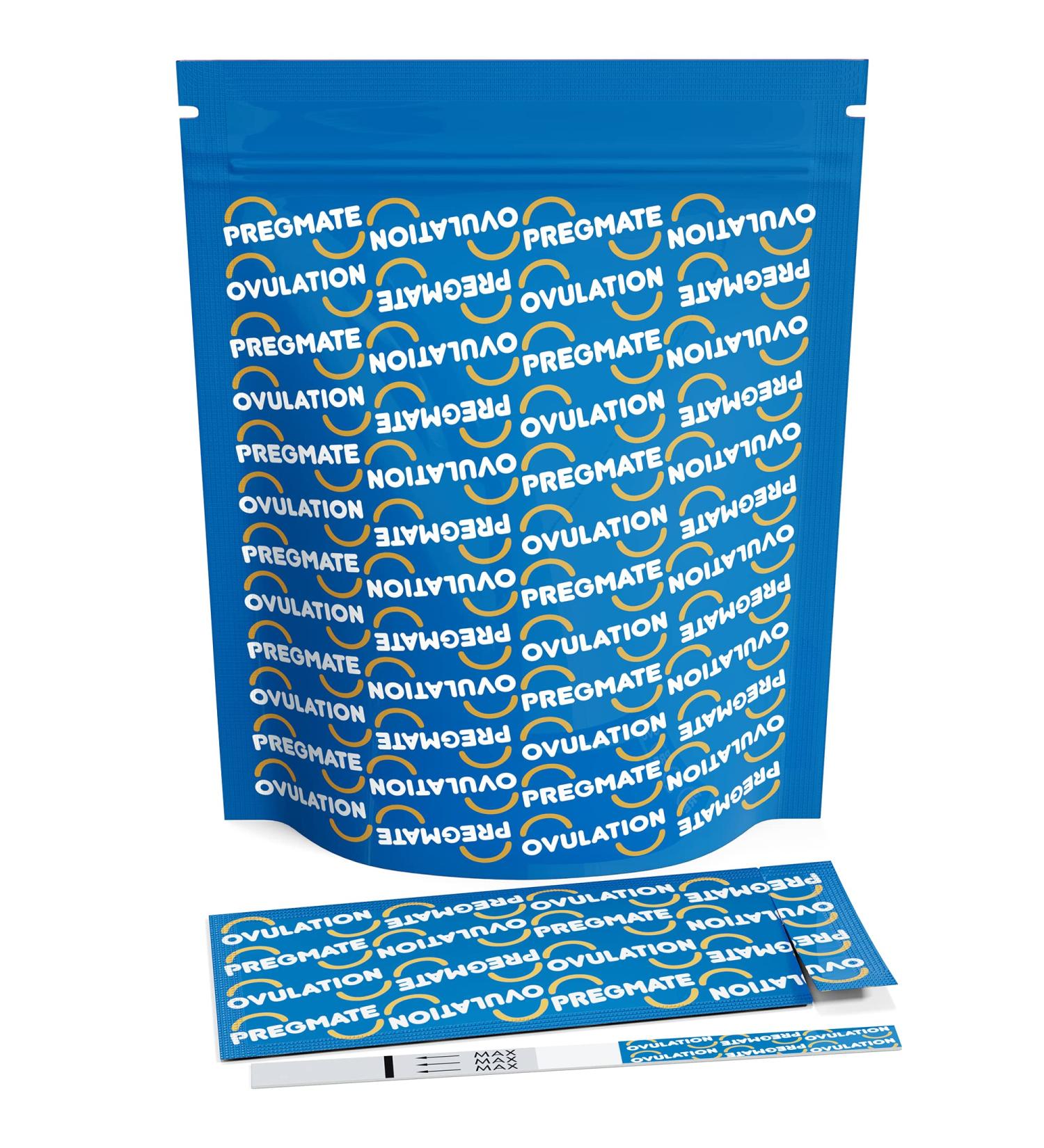 Pregmate 100 Ovulation Test Strips Predictor Kit - 100 Count - Buy Online on GoSupps.com