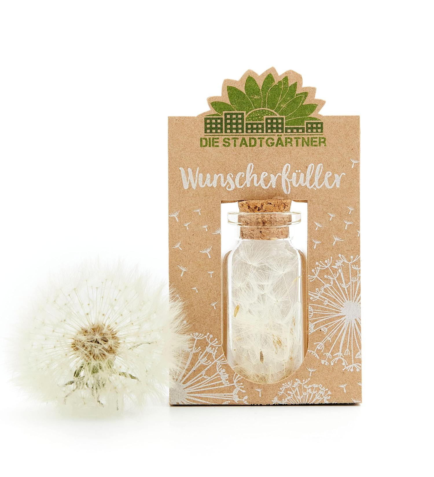 City Gardeners Wunsch F ller - Handmade Small Pustblumen Umbrella | Perfect Birthday & Wedding Gift | Unique Lucky Glass from Germany - Buy Online on GoSupps.com