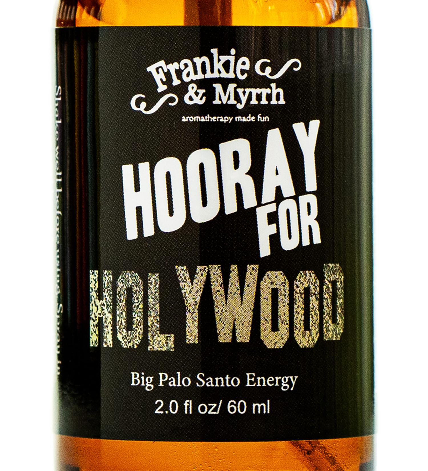Frankie & Myrrh Palo Santo Smudge Spray | Hooray for Holywood | Crystal Cleansing Energy Rejuvenation Meditation | 100% Pure Essential Oil Mist (Sustainably Sourced) - Buy Online on GoSupps.com