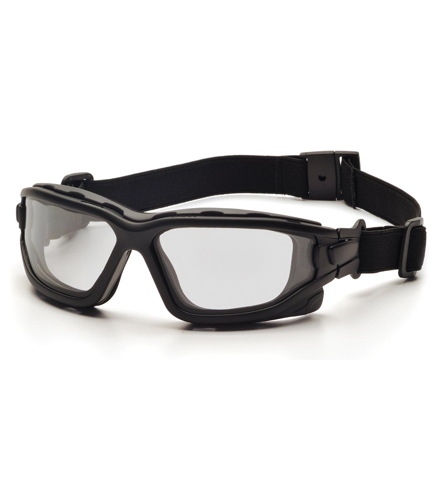 Pyramex I-Force Sporty Dual Pane Anti-Fog Goggles Clear H2x Anti-fog - Buy Online on GoSupps.com
