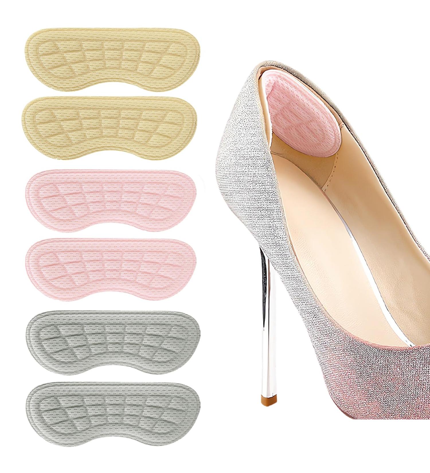 Premium Heel Pads for Shoes - Comfort & Grip Inserts | Prevent Slipping & Blisters | 3 Pairs - Buy Online on GoSupps.com