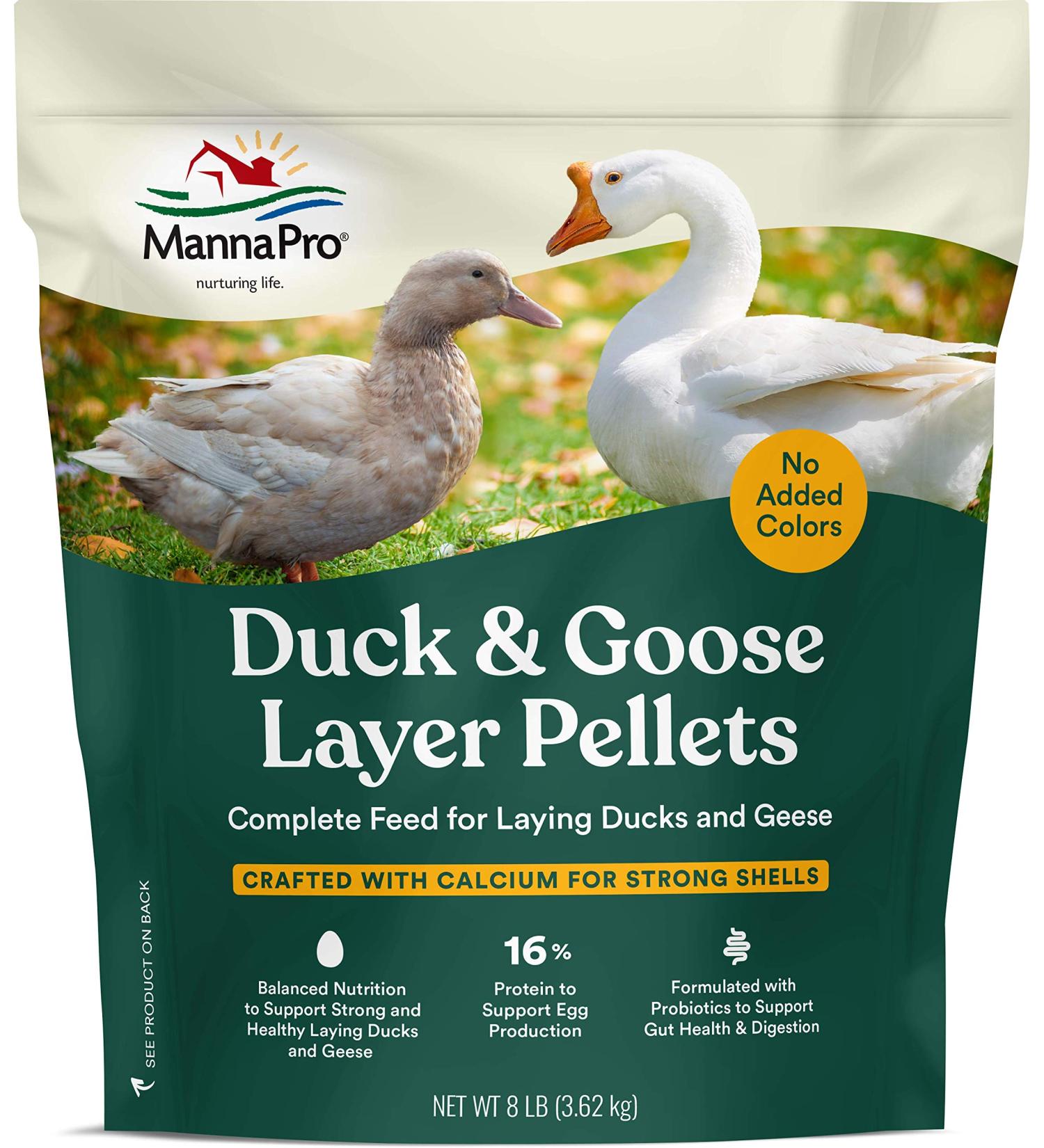 Manna Pro Duck Layer Pellets | High Protein for Enhanced Egg Production & Digestive Health - Buy Online on GoSupps.com