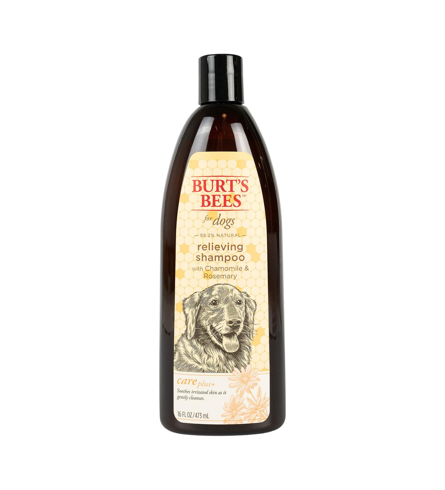 Burt's Bees Care Plus+ Relieving Dog Shampoo with Chamomile & Rosemary - 16 fl oz - Buy Online on GoSupps.com