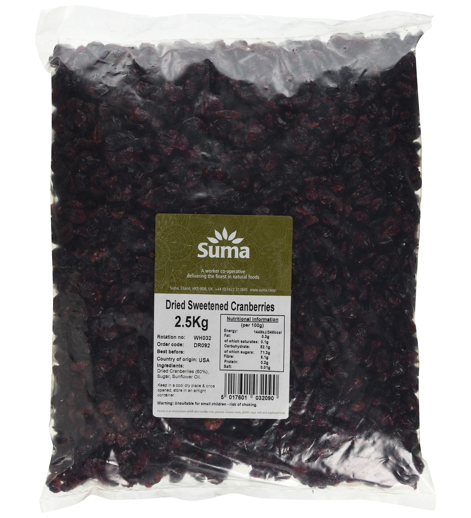 Suma Cranberries 2.5 kg - Buy Online on GoSupps.com