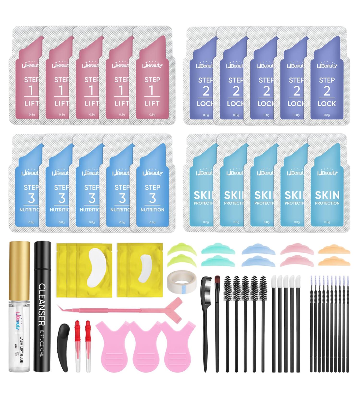 Libbeauty Eyelash & Eyebrow Lifting Set | Long-Lasting 6-8 Weeks | Complete Salon-Quality Tools | Easy to Use for Stunning Results - Buy Online on GoSupps.com