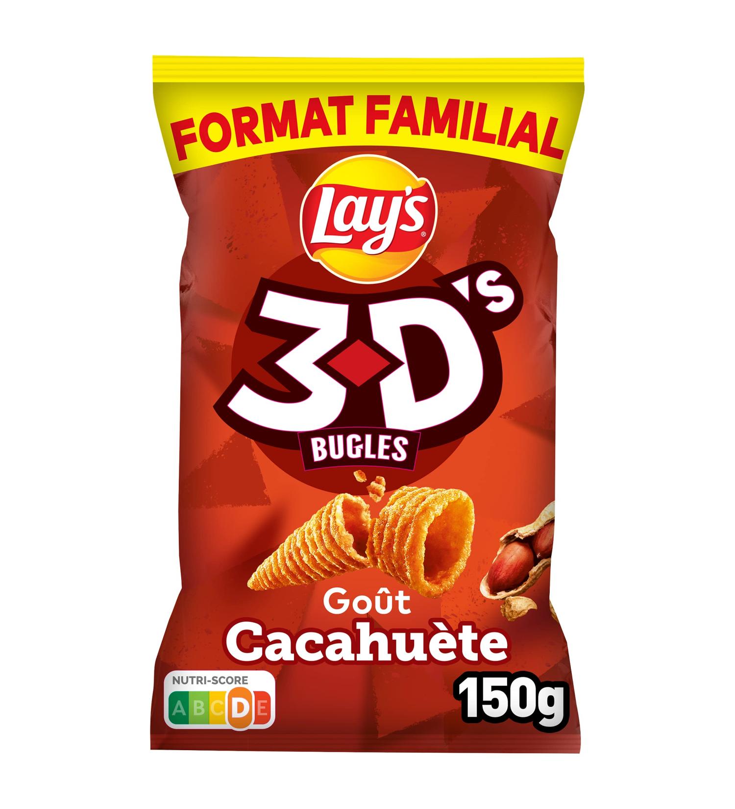 Lay's 3D's Peanut Family Size 150g - Buy Online on GoSupps.com