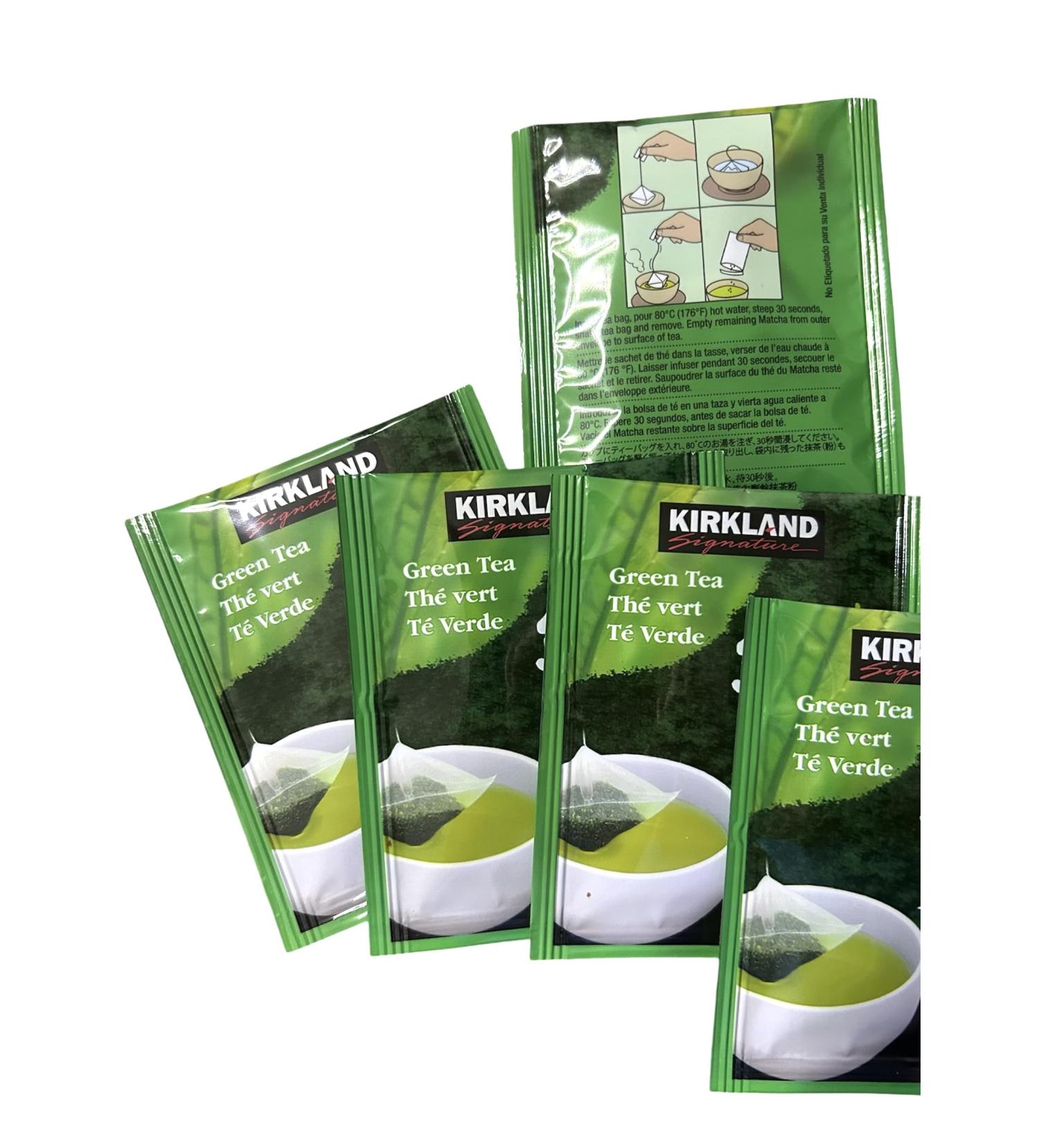 Green Tea A blend of Sencha & Matcha 100 Tea Bags - Buy Online on GoSupps.com