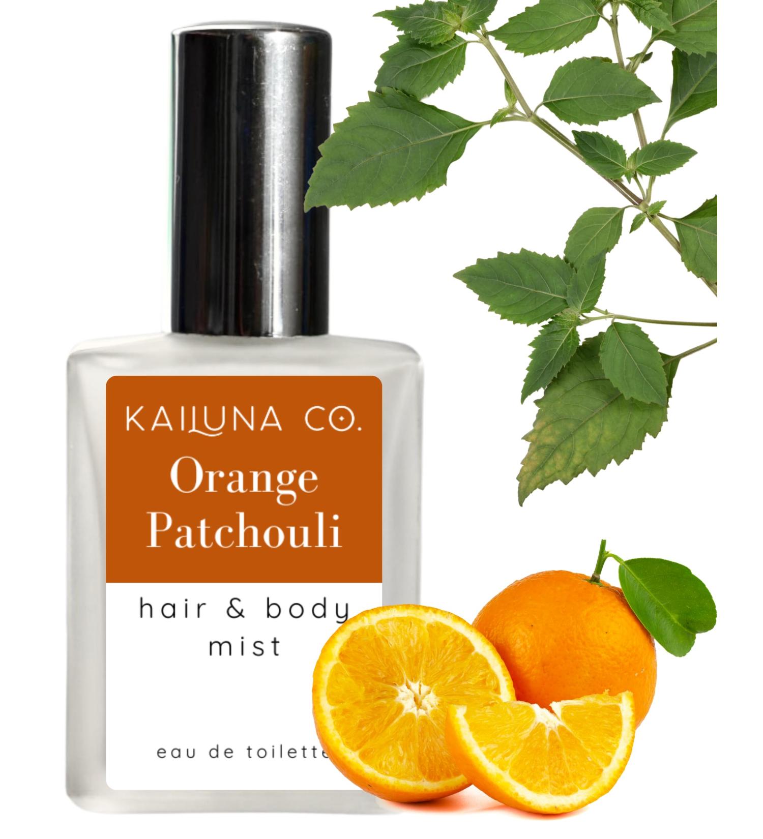 Orange Patchouli Natural Hair & Body Mist Spray Pure Essential Oils Alcohol-Free Handmade in California 0.5Fl Oz Orange Patchouli 0.5 Fl Oz - Buy Online on GoSupps.com