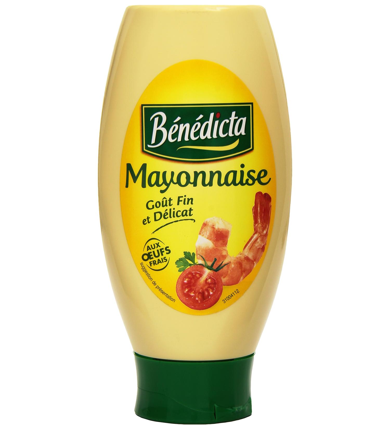 Benedicta Tube de Mayonnaise 400 g - Lot de 4 - Buy Online on GoSupps.com