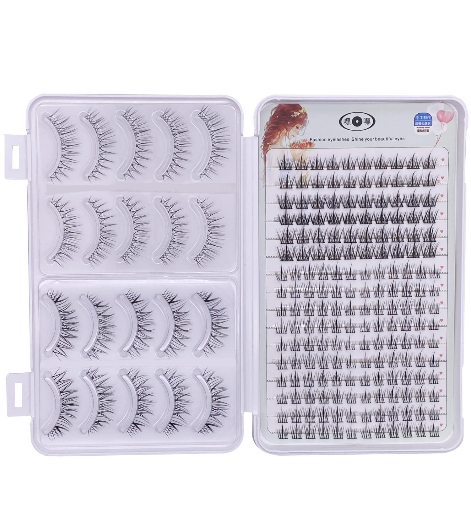 Buy Large Capacity Lash Book - 20D Premade Fans & Natural DIY Lash Extensions | Striped Ultrafine for Beginners - Trilogy/Sunflower Styles - Buy Online on GoSupps.com