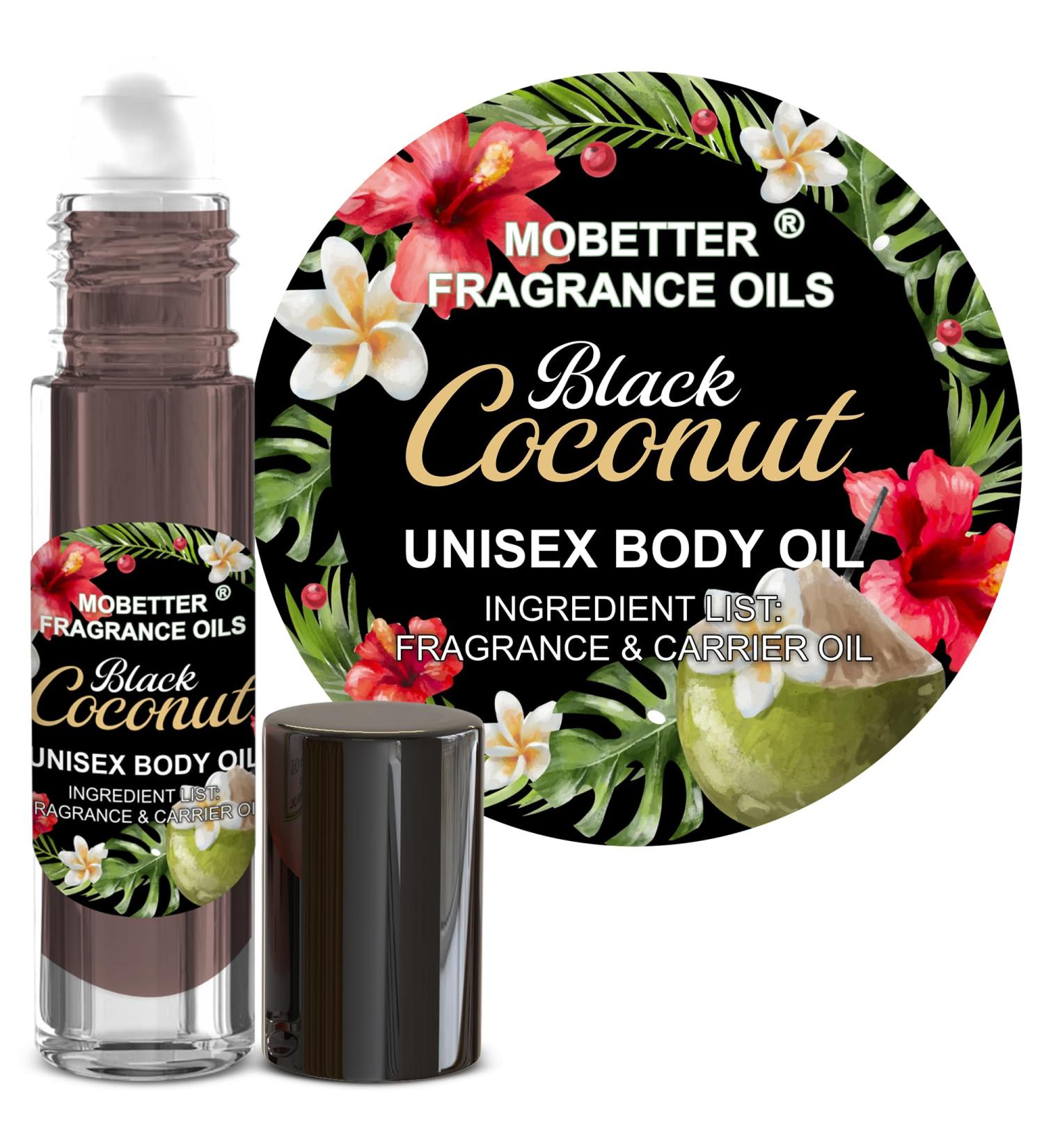MOBETTER FRAGRANCE OILS Black Coconut Fragrance Body Oil for Unisex - Buy Online on GoSupps.com