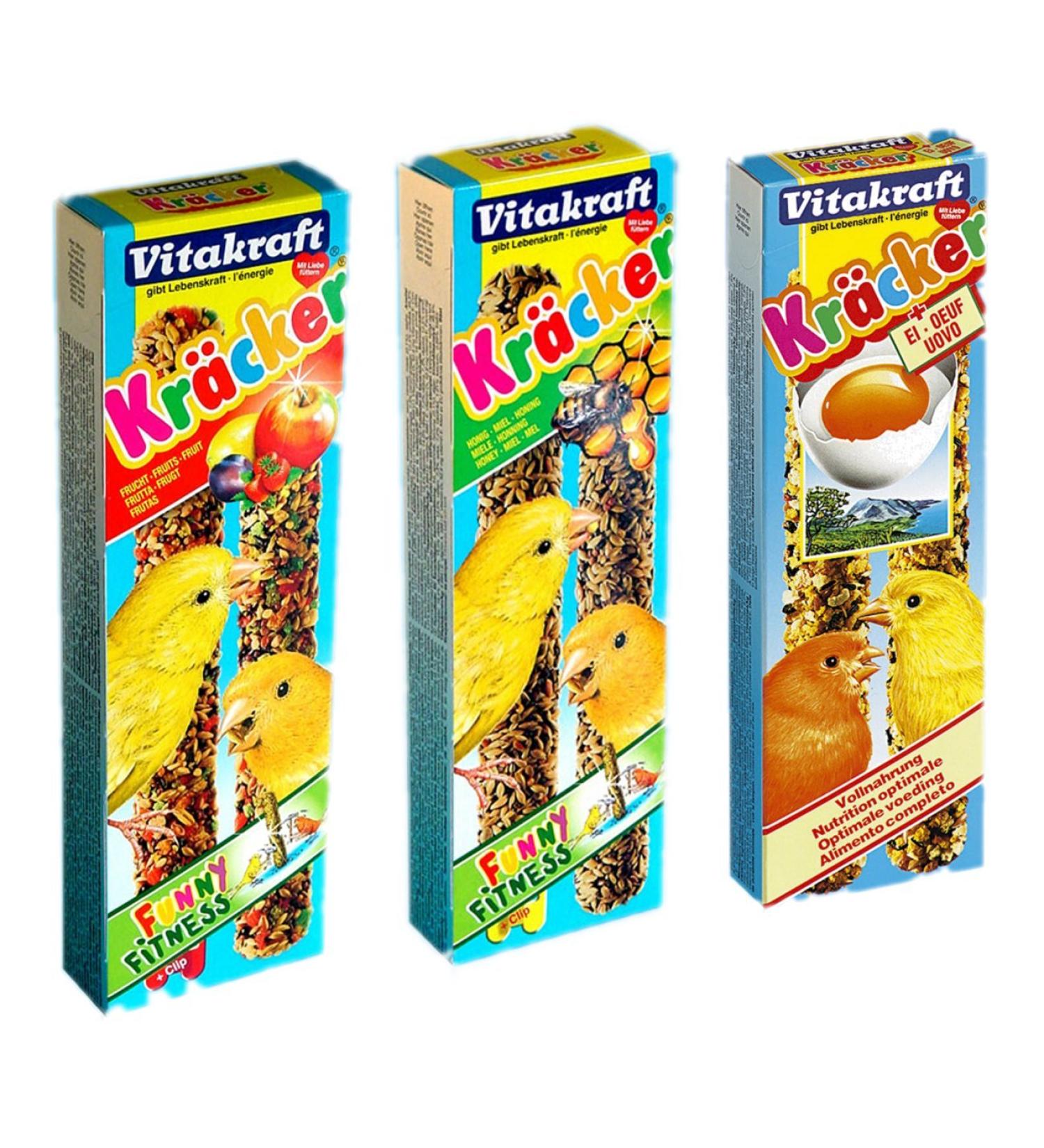 Vitakraft Canary Crackers Honey & Sesame