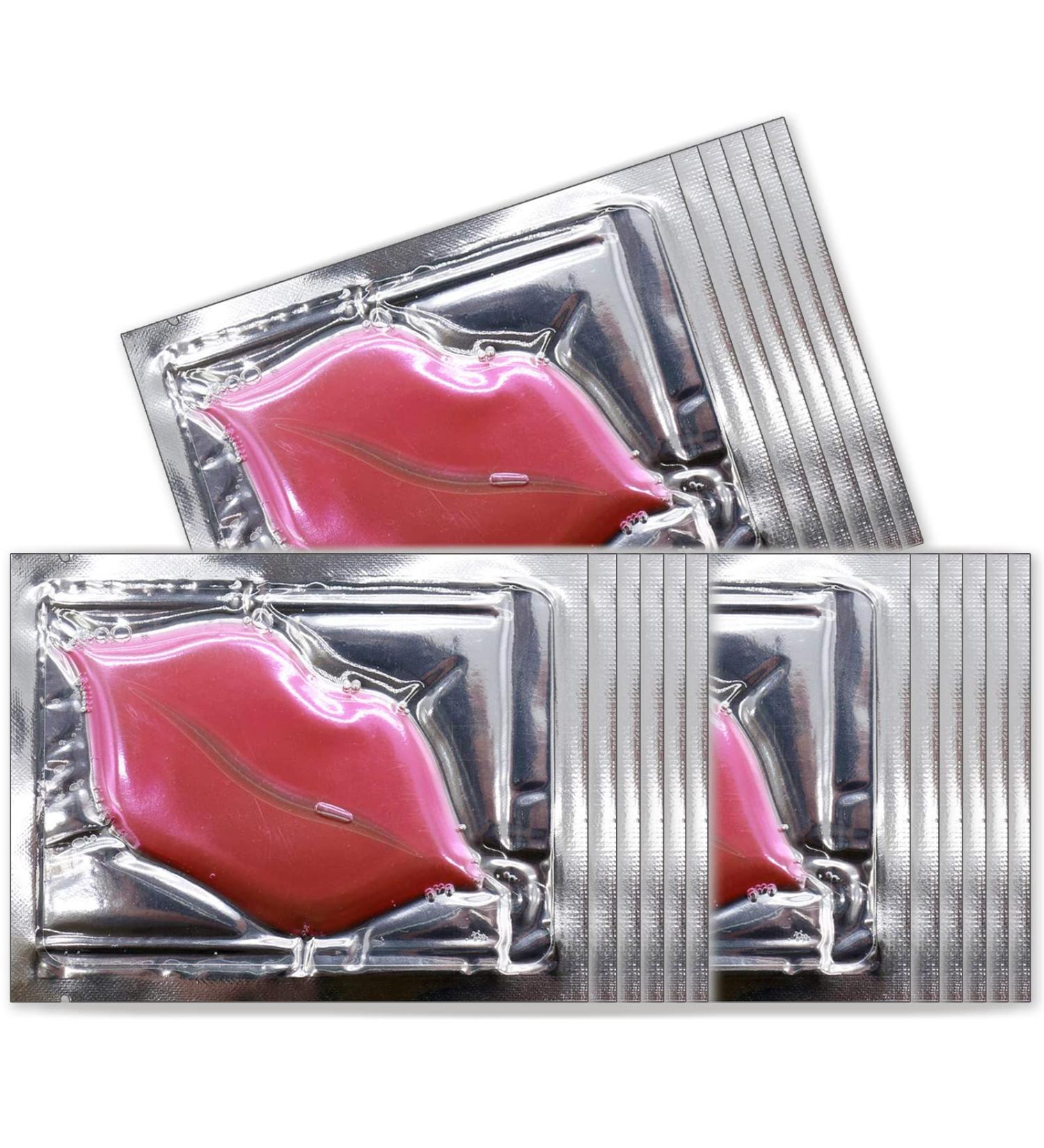 Permotary 30 PCS Moisturizing Lip Mask - Hydrating and Plumping Crystal Lip Care Pads for Smoothing Fine Lines and Reducing Chapped Lips - Buy Online on GoSupps.com