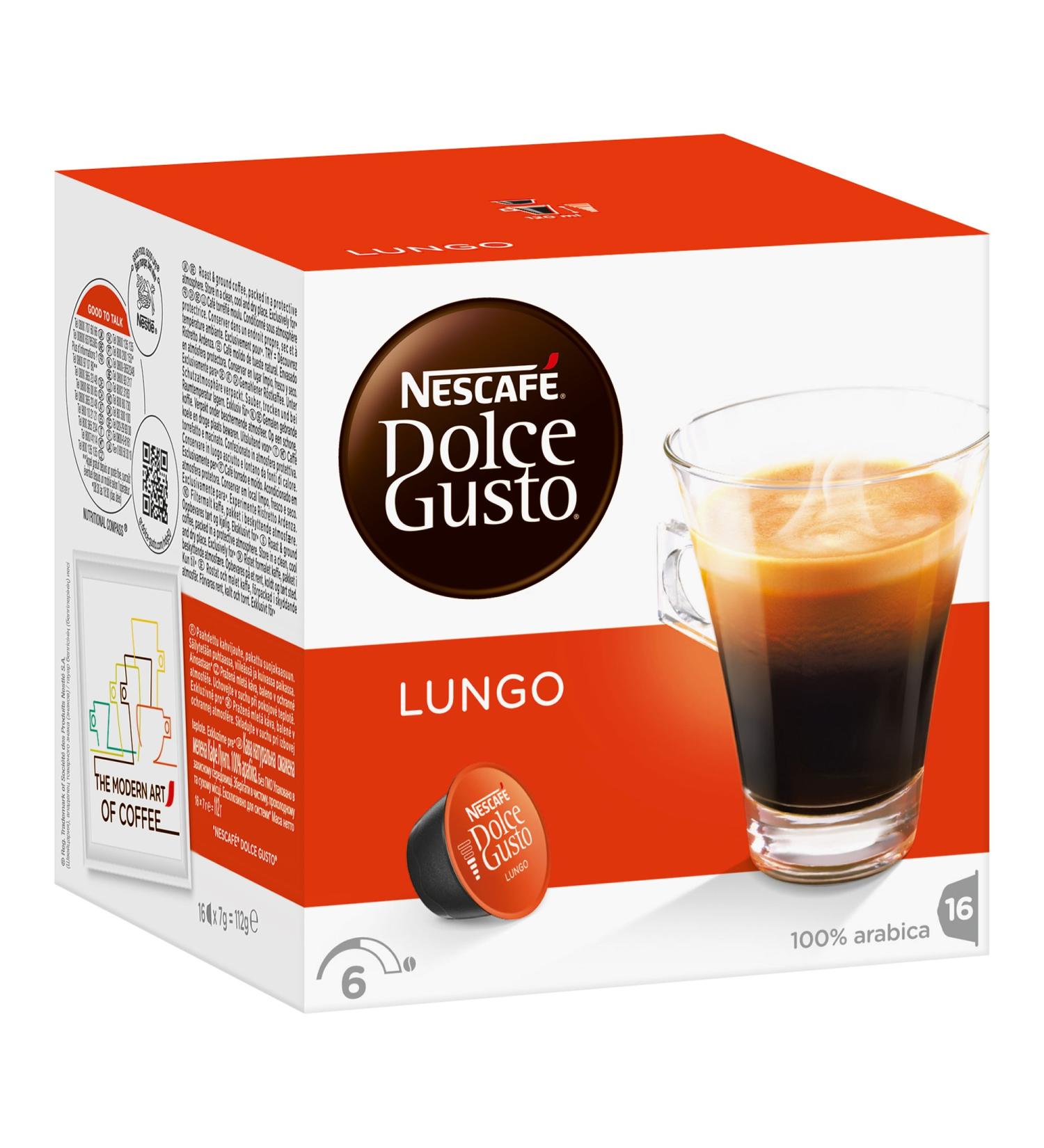NESCAF Dolce Gusto Caff Lungo 16 Capsules