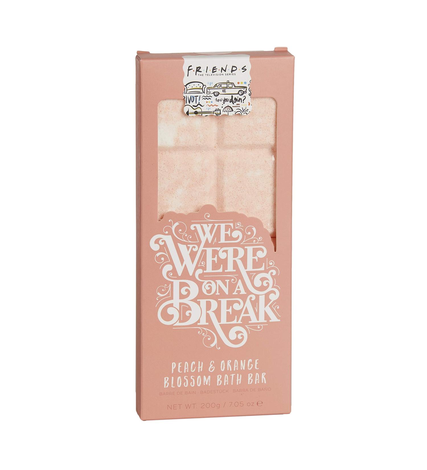 Friends TV Show We Were On A Break Bath Bar - Peach & Orange Blossom Scent | International Shipping - Buy Online on GoSupps.com
