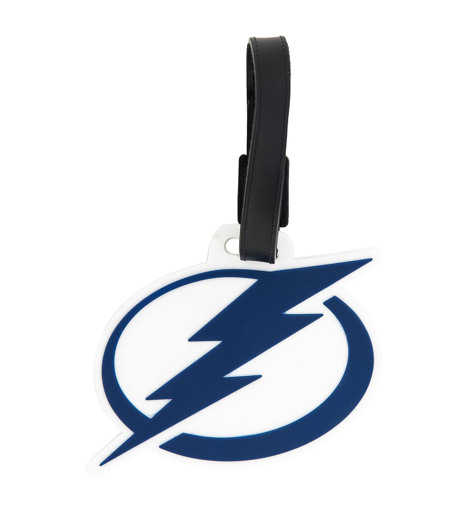 Tampa Bay Lightning NHL PVC Luggage Tag - Official Team Merchandise - Buy Online on GoSupps.com