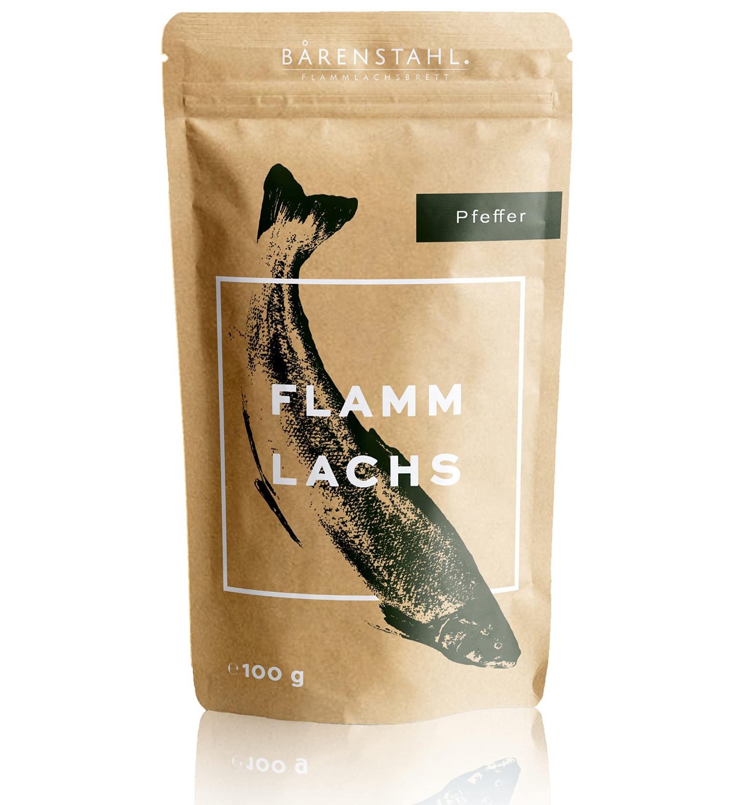 Strice Innovations eU B renstahl Flame Salmon Spices pepper 100 g premium Flame Salmon spice mixture with spices from around the world - Buy Online on GoSupps.com