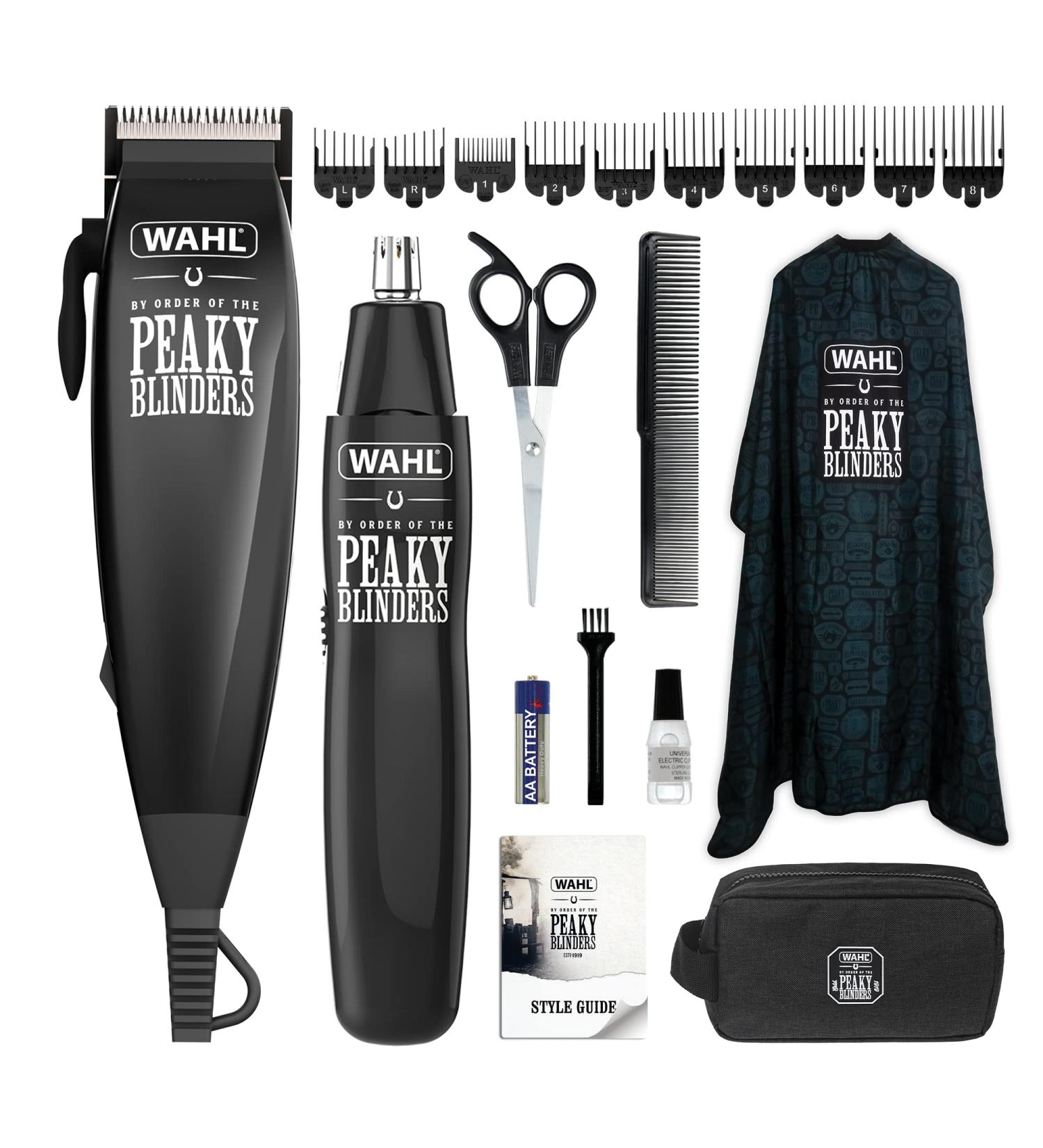 Peaky Blinders Clipper and Trimmer Gift Set for Men - Corded Hair Clippers & Grooming Kit - Buy Online on GoSupps.com