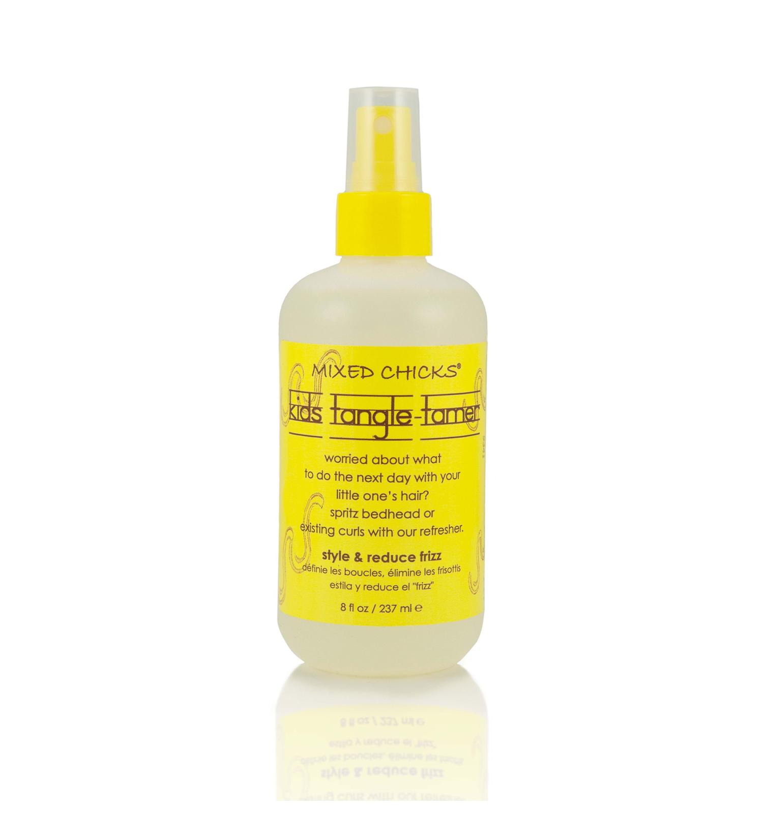 Mixed Chicks Kids Tangle Tamer - Light and Moisturizing Styling Formula for Frizz-free Curls 8 fl.oz. 8 Fl Oz (Pack of 1)